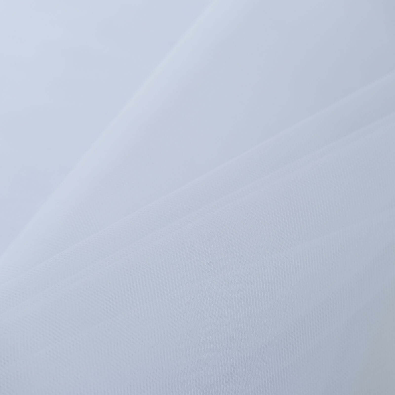 50 Yards 108-Inch Wide White Nylon Tulle Fabric Bolt for DIY Crafts