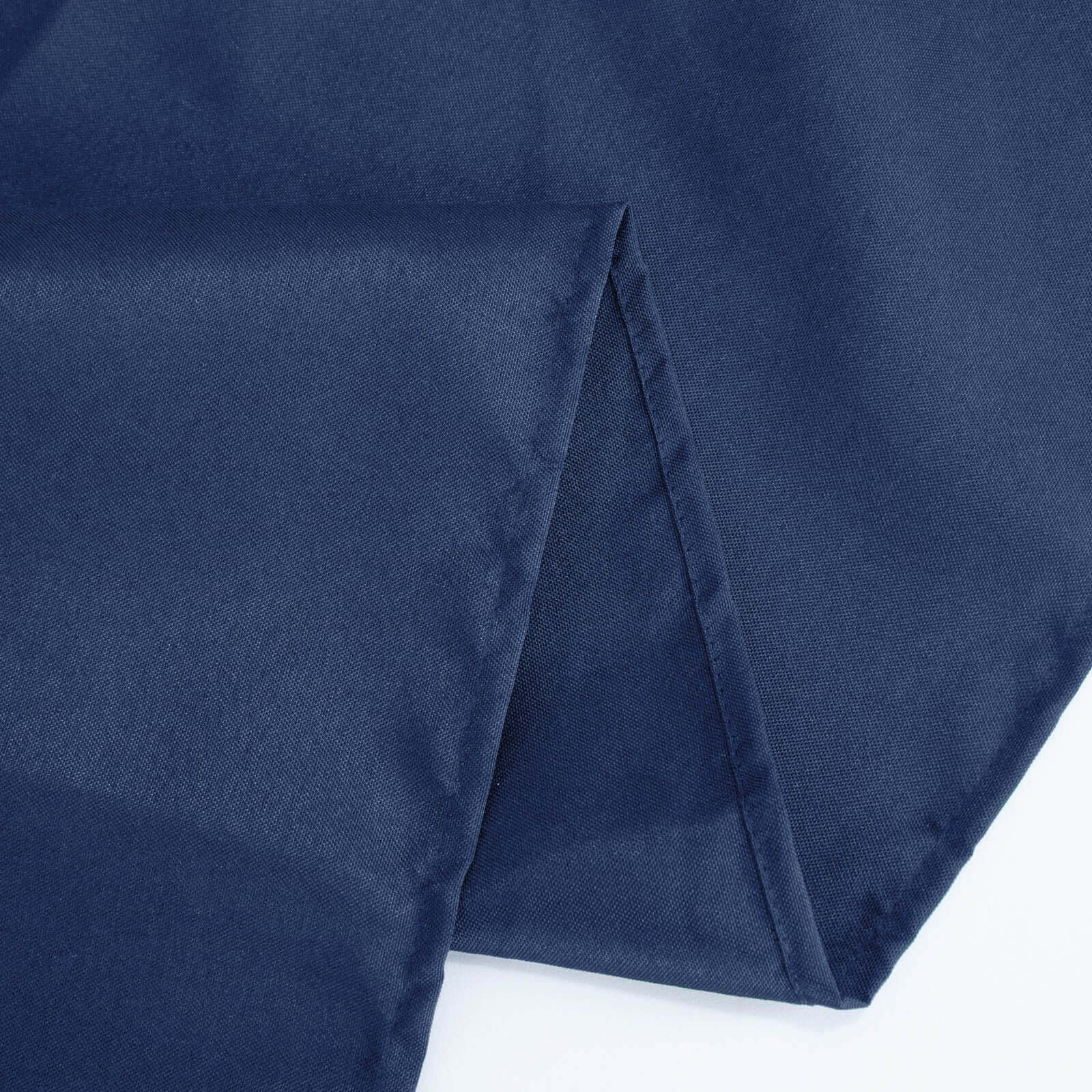 Wrinkle-Resistant 220GSM Navy Blue 70x70 Premium Polyester Square Table Cover