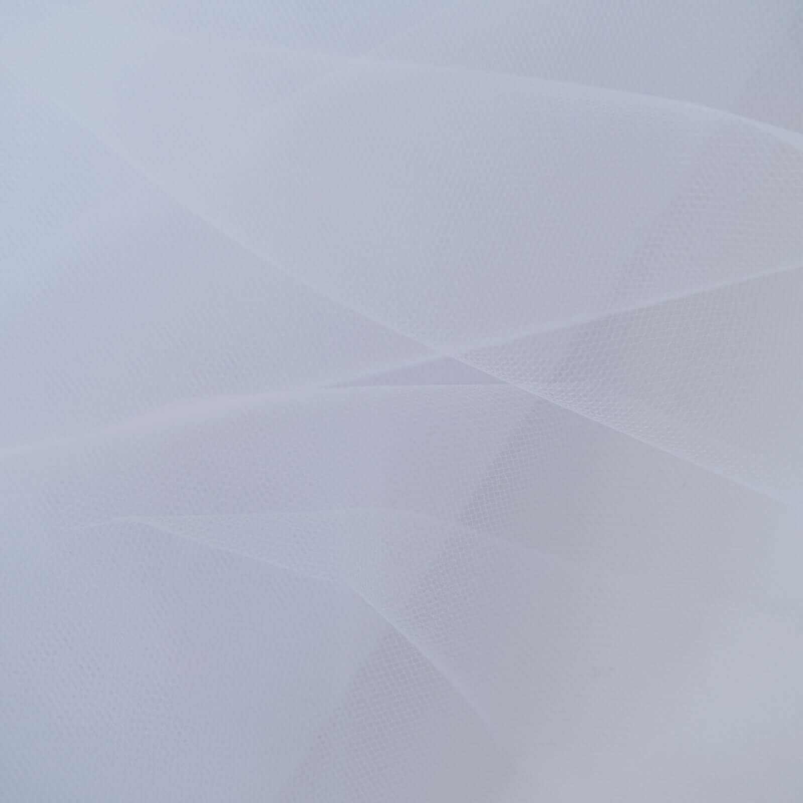 On Sale! 54-Inch by 40-Yard White Nylon Tulle Fabric Bolt for DIY Crafts