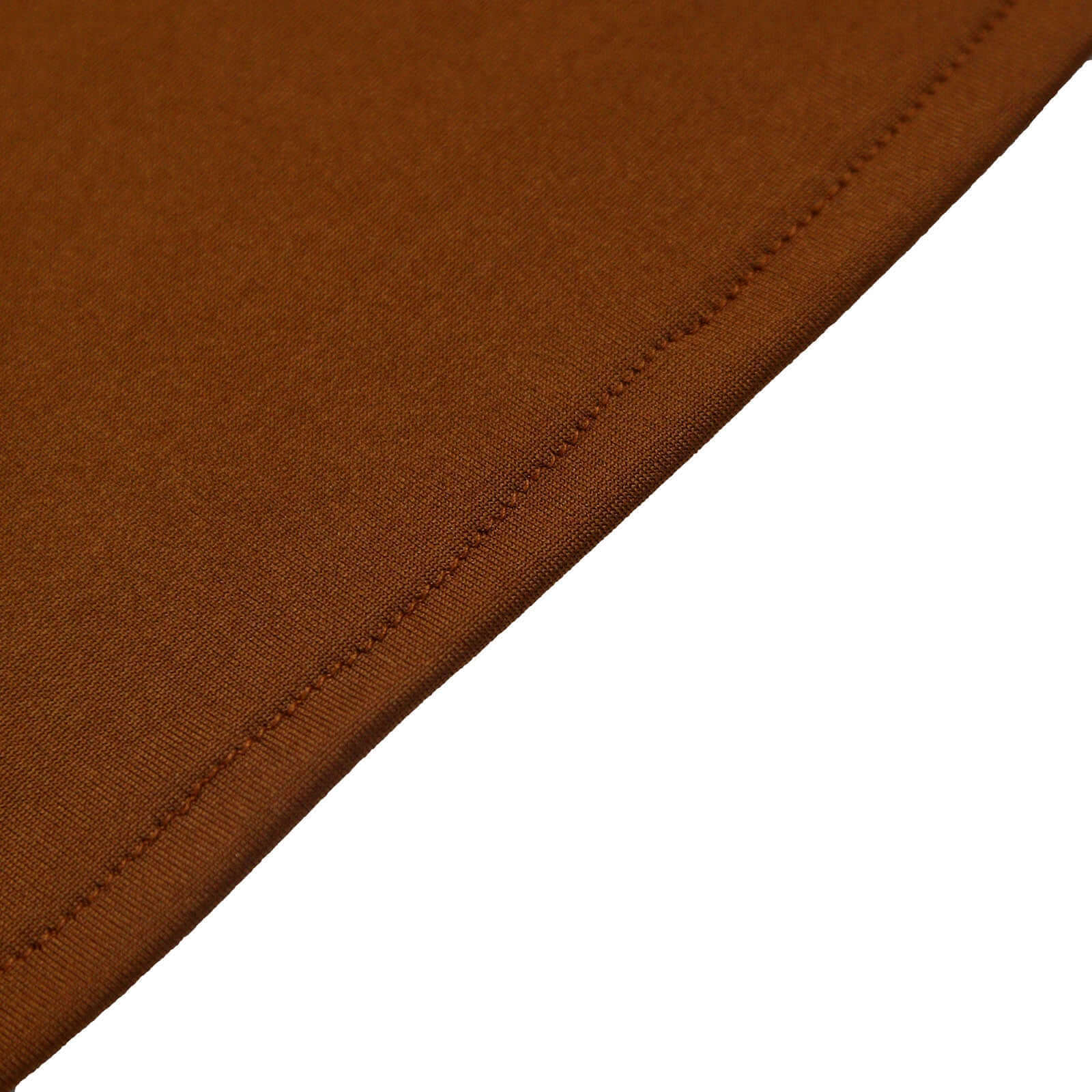 7ft Cinnamon Brown Double - sided Spandex Custom - Fitted Half Moon Wedding Arch Backdrop Cover