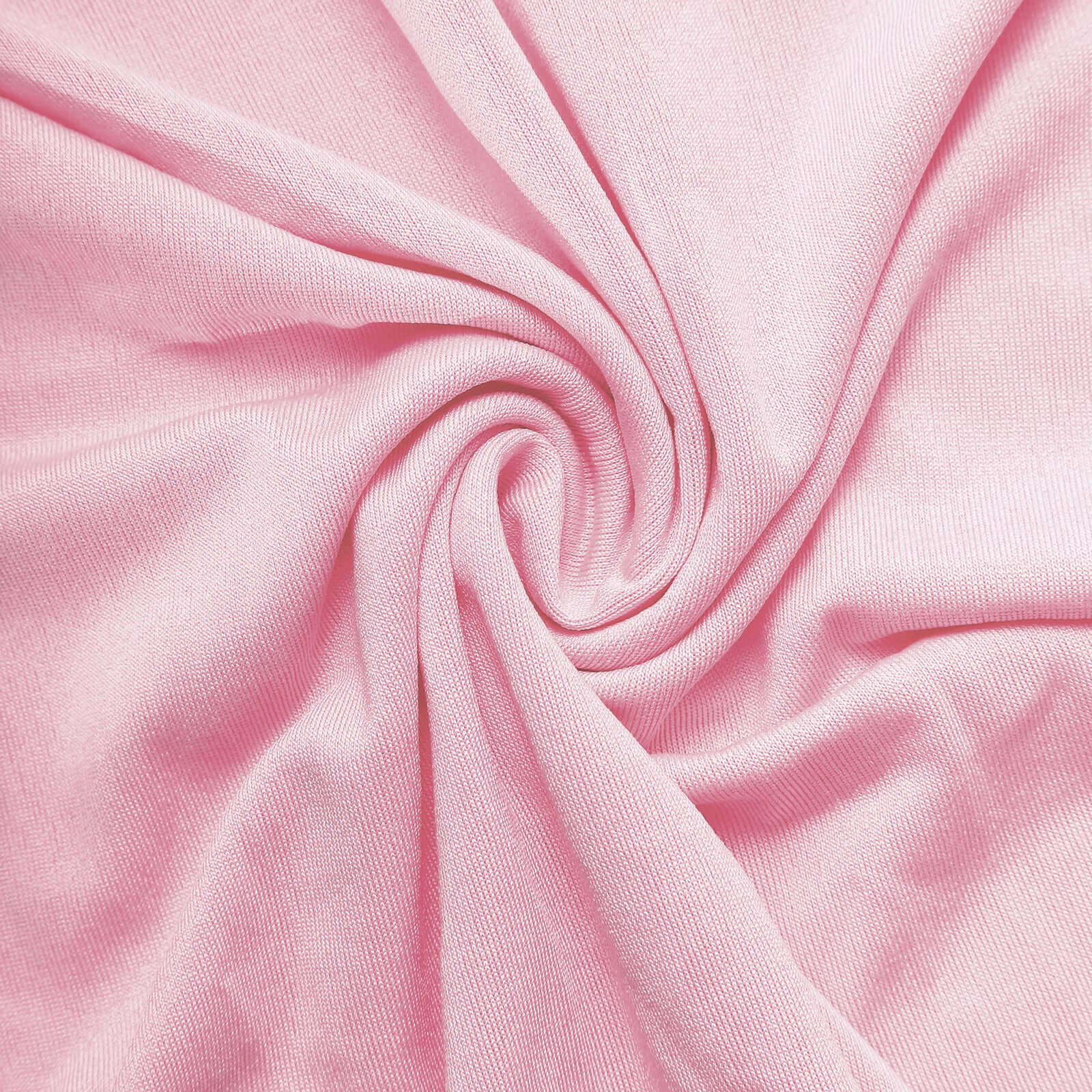 Premium 8ft Pink Spandex U-Shaped Wedding Arch Cover - Perfect for Weddings and Parties
