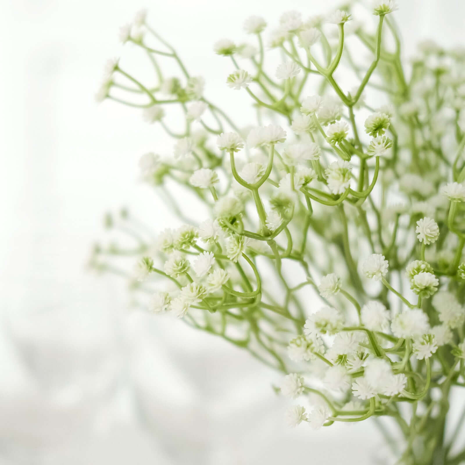 Hot Sale! 3 Pieces of 14-Inch Artificial White Baby’s Breath Gypsophila Flower Arrangements for Indoor Decor