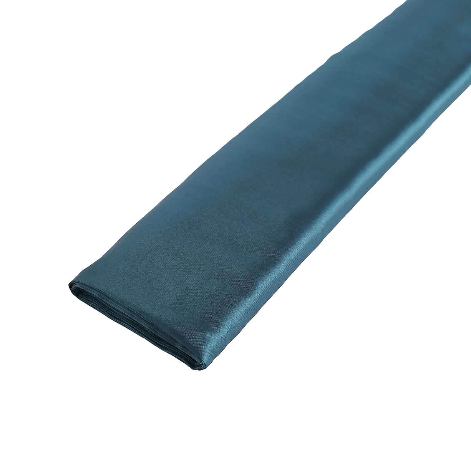 Huge Discount! 10-Yard by 54-Inch Peacock Teal Satin Fabric Bolt for Various Uses