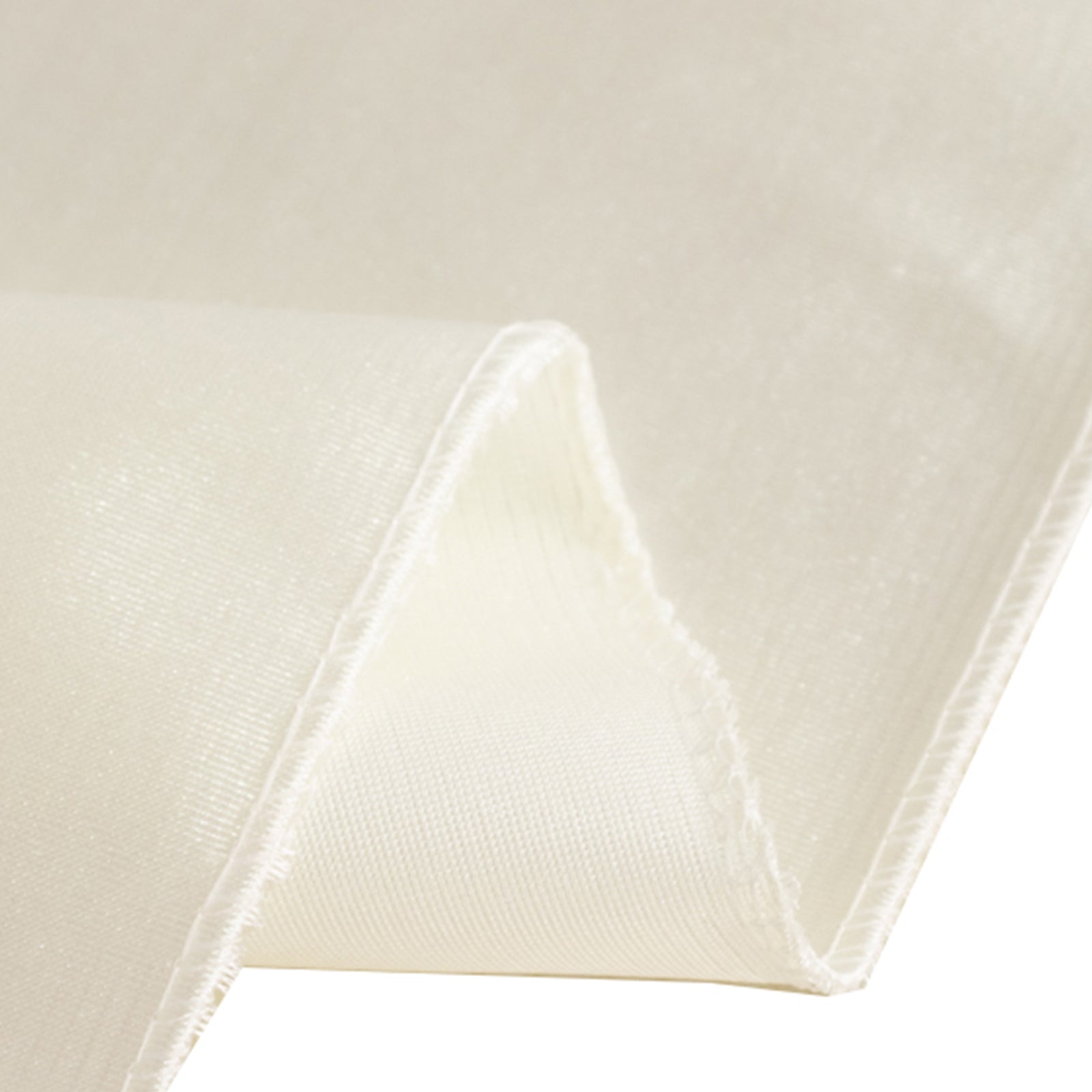 Wrinkle-Free & Stain-Resistant Shimmer Pearl White 70x70 Premium Scuba Square Tablecloth for Weddings and Parties