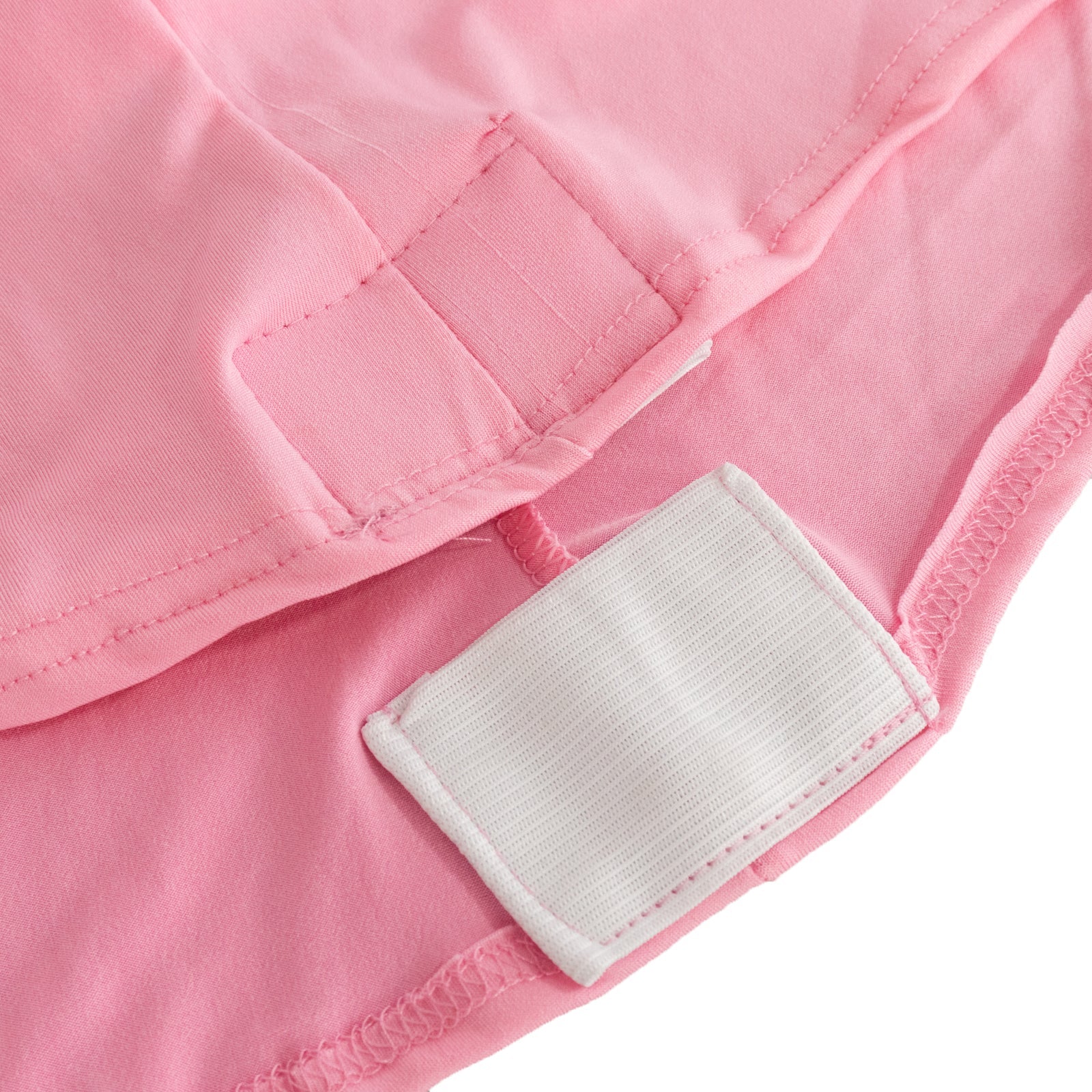 Pink Spandex Stretch Fitted Cocktail Table Cover - Easy Maintenance for 24-32