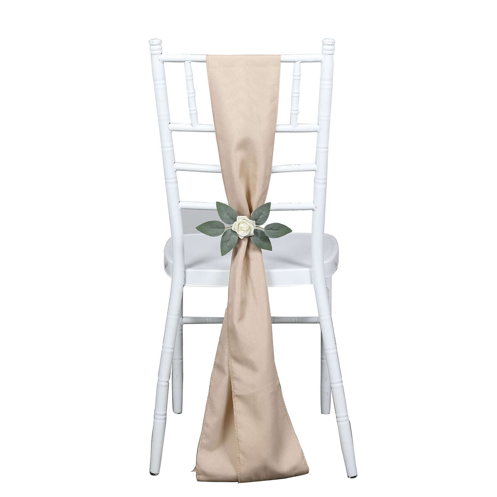 Hot Deal: 5-Pack Nude Polyester Chair Sashes 6x108