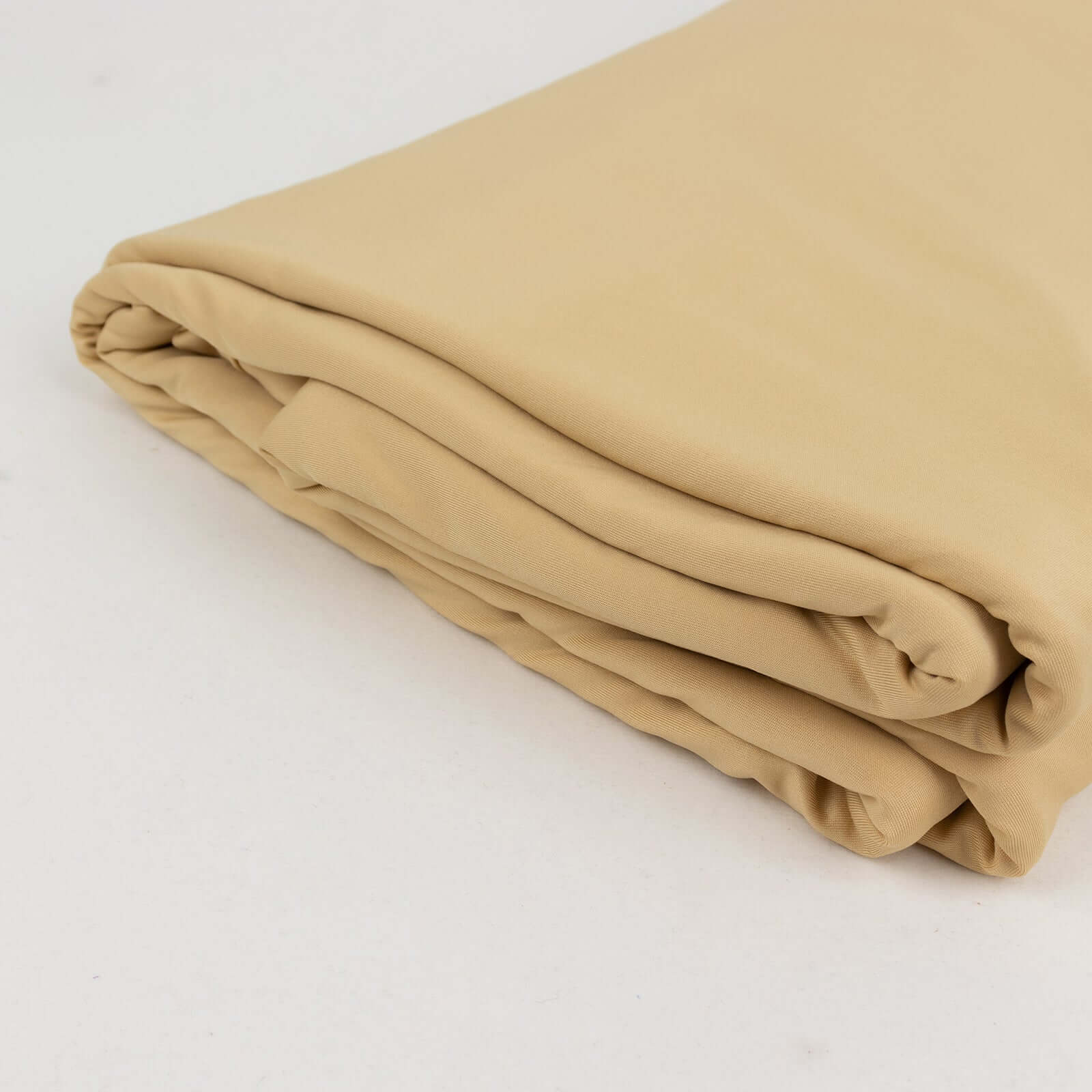 Hot Deal! Champagne 4-Way Stretch Spandex Fabric Roll, 60x10 Yards for DIY