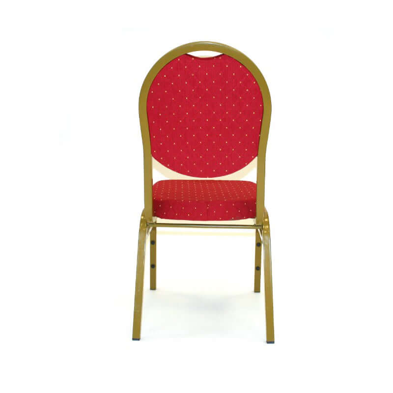 Black Premium Spandex Stretch Chair Cover with Foot Pockets for Banquets - 220GSM