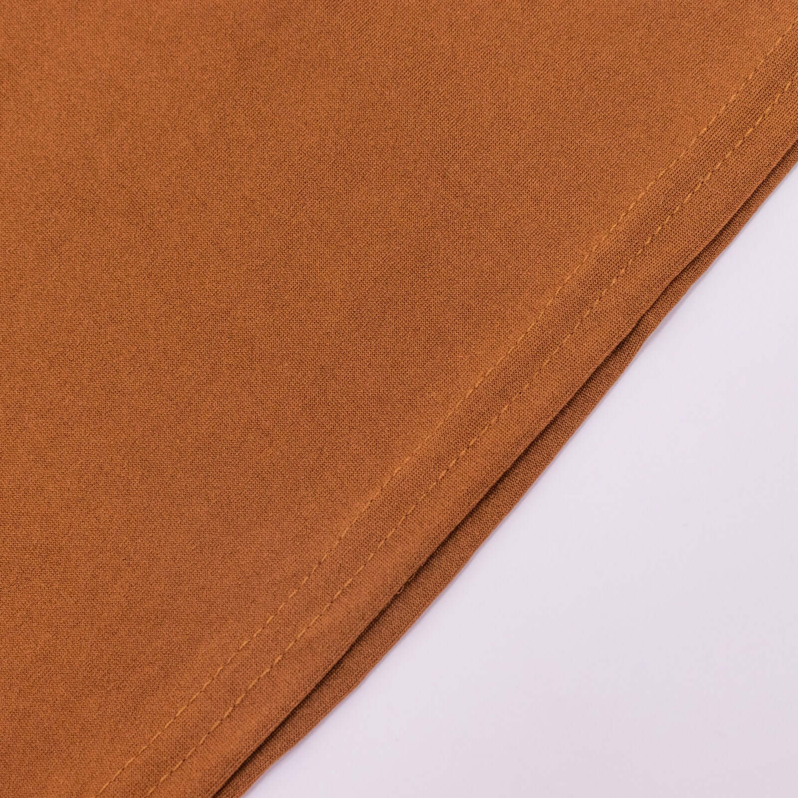 Set of 4 Custom-Fitted Matte Cinnamon Brown Spandex Half Moon Wedding Arch Backdrop Covers in 4 Sizes