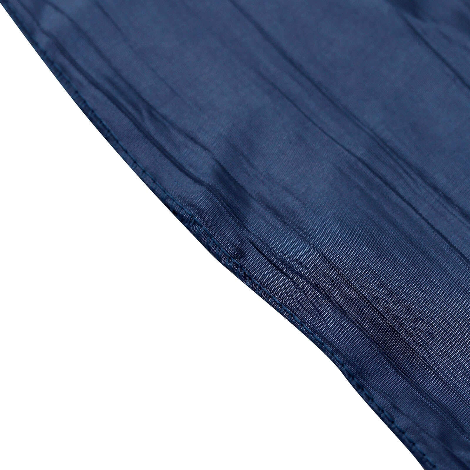 Special Offer! 5-Pack Navy Blue Accordion Crinkle Taffeta Chair Sashes for Weddings & Gatherings
