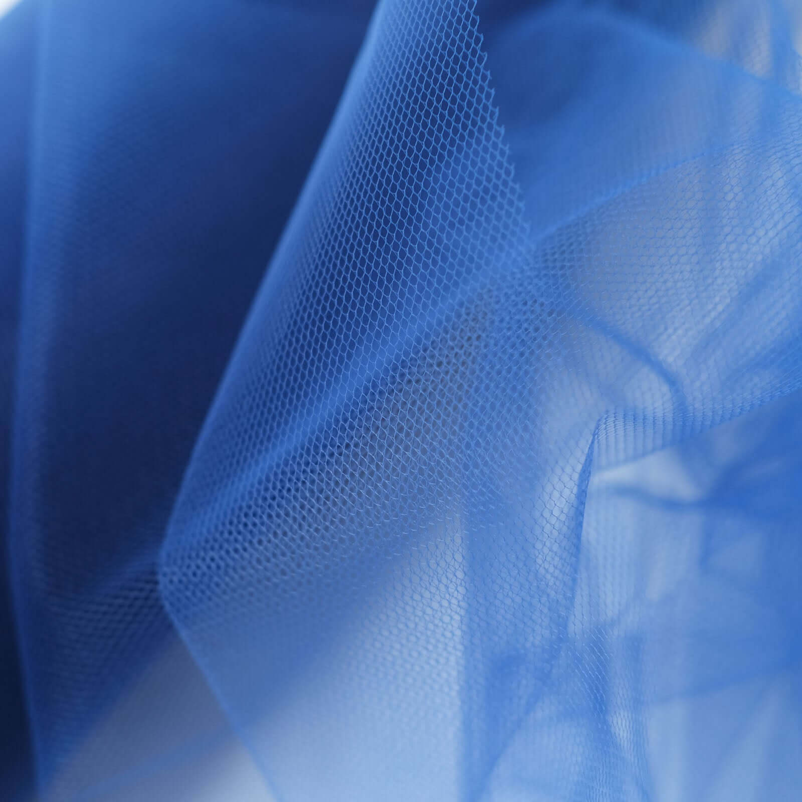 Royal Blue Tulle Fabric Bolt - 12" x 100 Yards, Ideal for Crafts