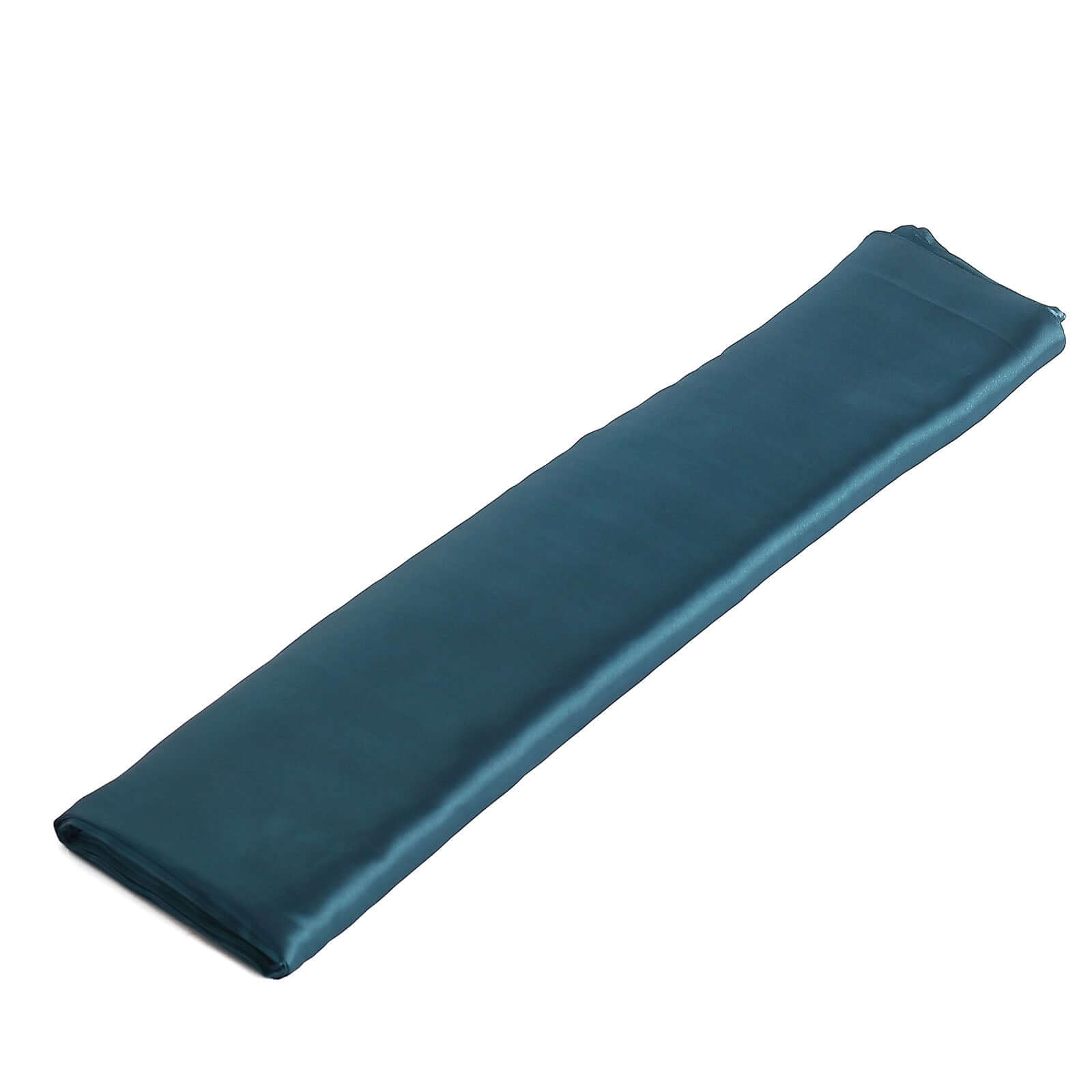 Huge Discount! 10-Yard by 54-Inch Peacock Teal Satin Fabric Bolt for Various Uses