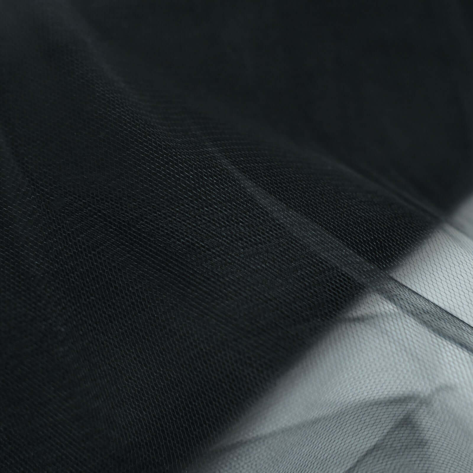 Black Tulle Fabric Bolt, 54'x40 Yards, Ideal for DIY Crafts