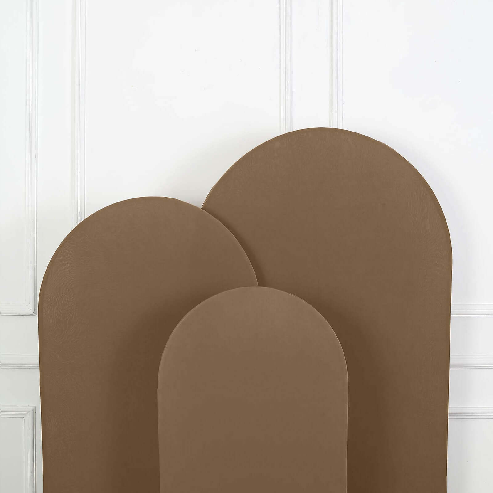 Hot! 5ft Matte Taupe Spandex Cover for Round Top Wedding Arch