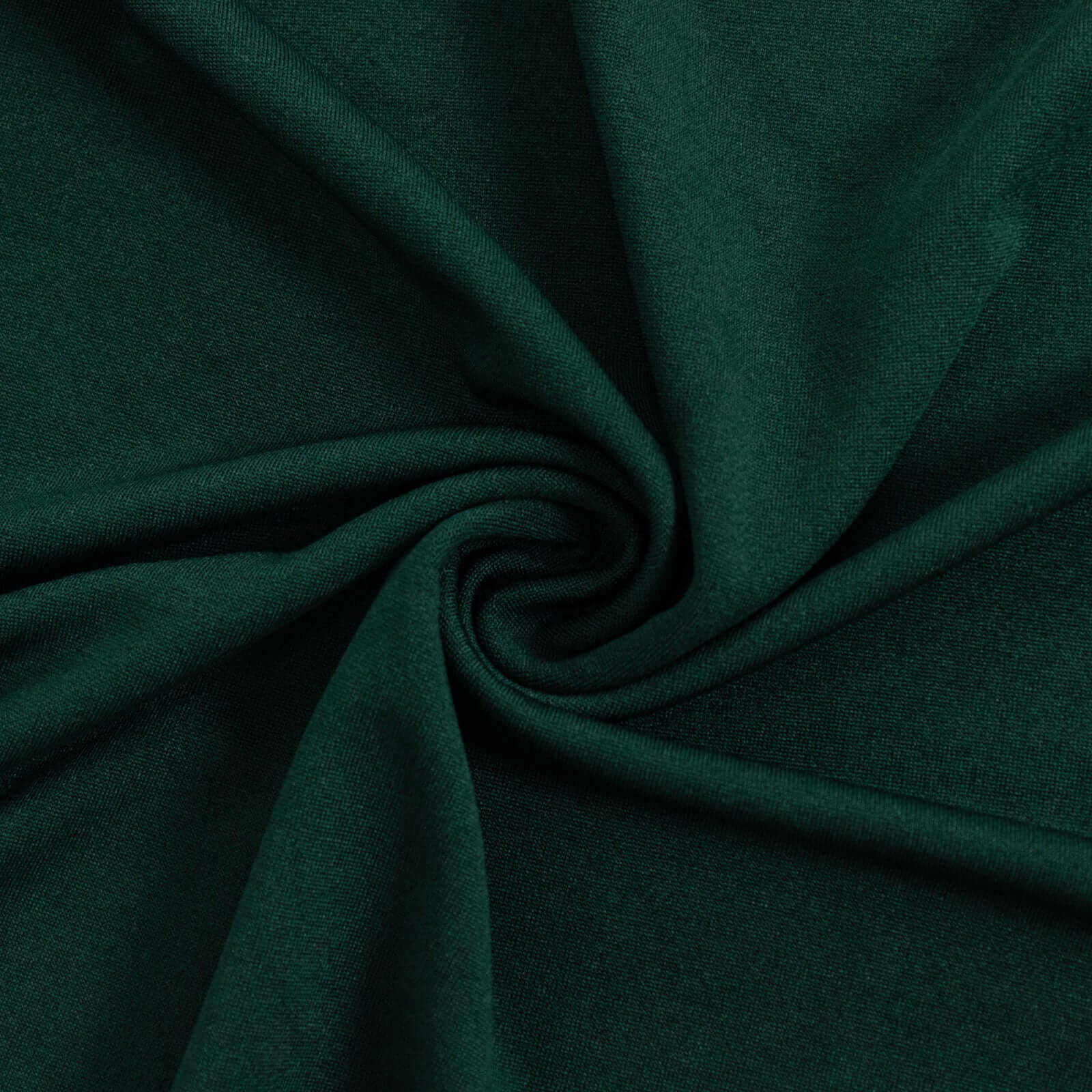 Custom-Fit Set of 4 Matte Hunter Emerald Green Spandex Half Moon Wedding Arch Backdrop Covers in 4 Sizes