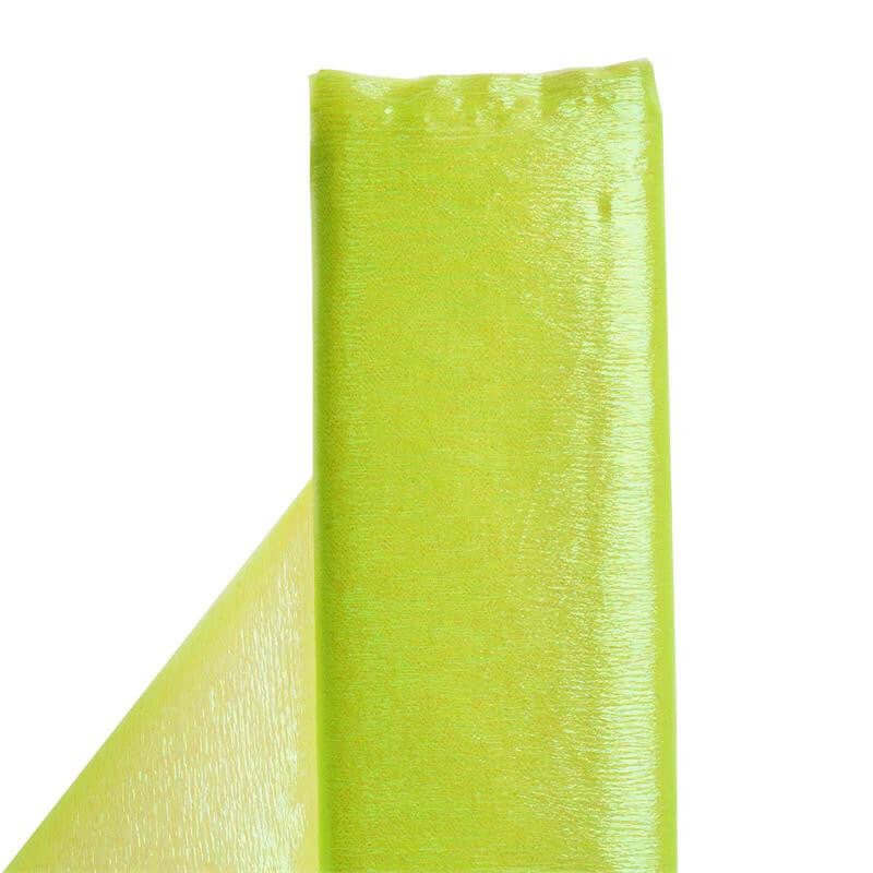 Get This 54-Inch Wide by 10-Yard Yellow Shiny Polyester Fabric Roll for Your DIY Needs