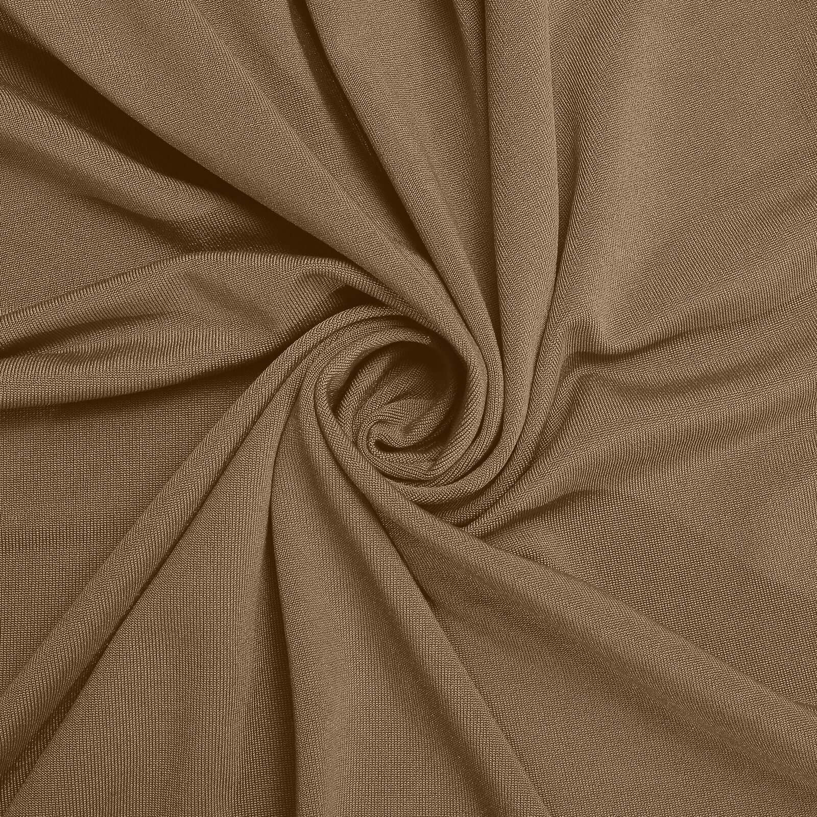 Hot! 5ft Matte Taupe Spandex Cover for Round Top Wedding Arch