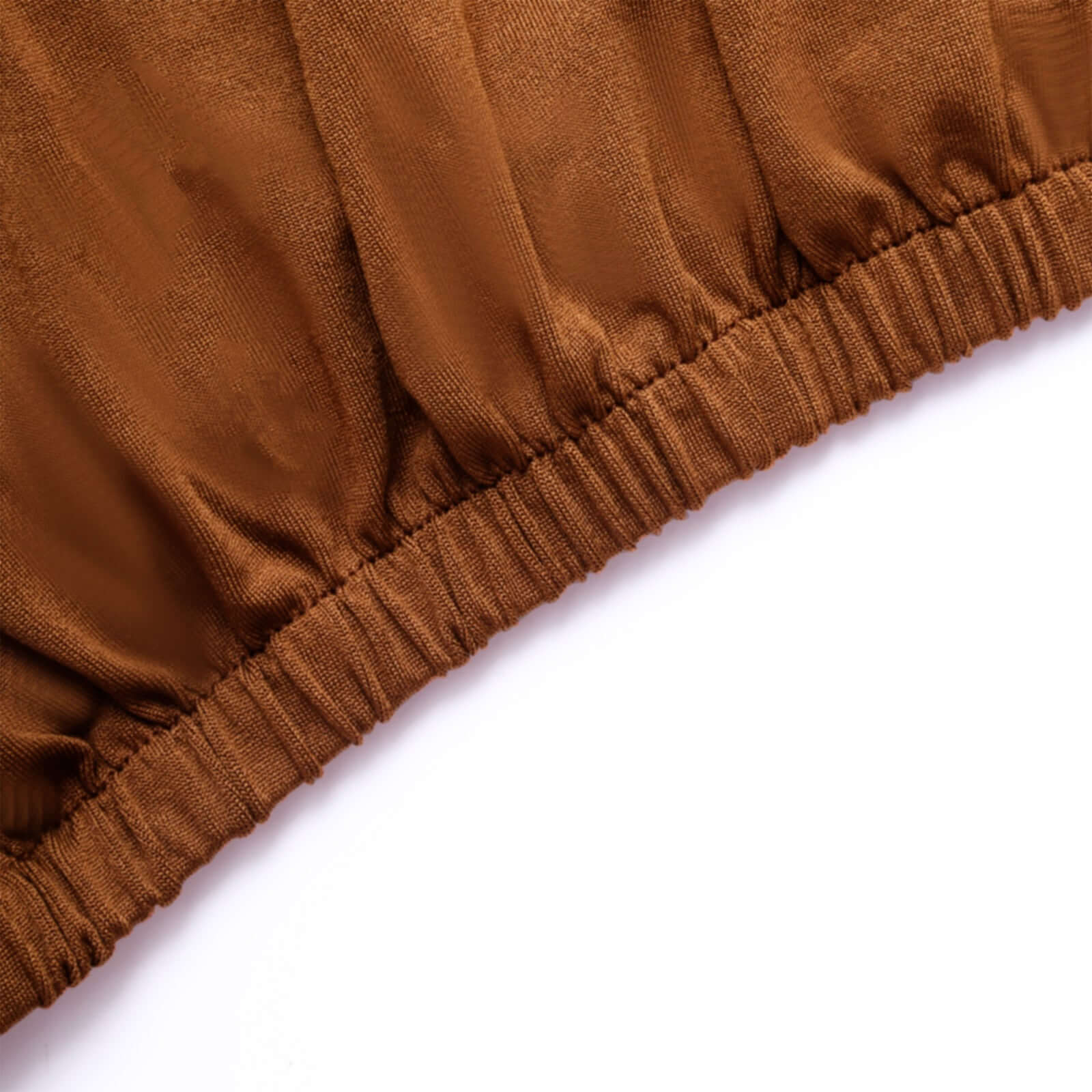 5-Piece Set of Cinnamon Brown Stretchable Spandex Pedestal Stand Covers - 160 GSM