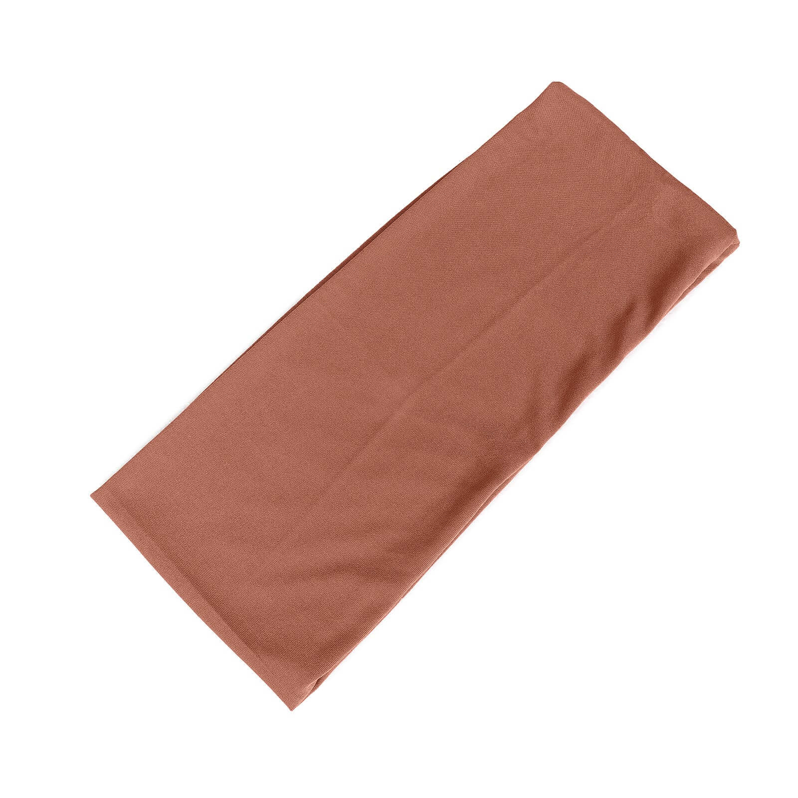 5-Pack Heavy-Duty Stretch Spandex Chair Sashes in Terracotta (Rust) - Ideal for Decorating