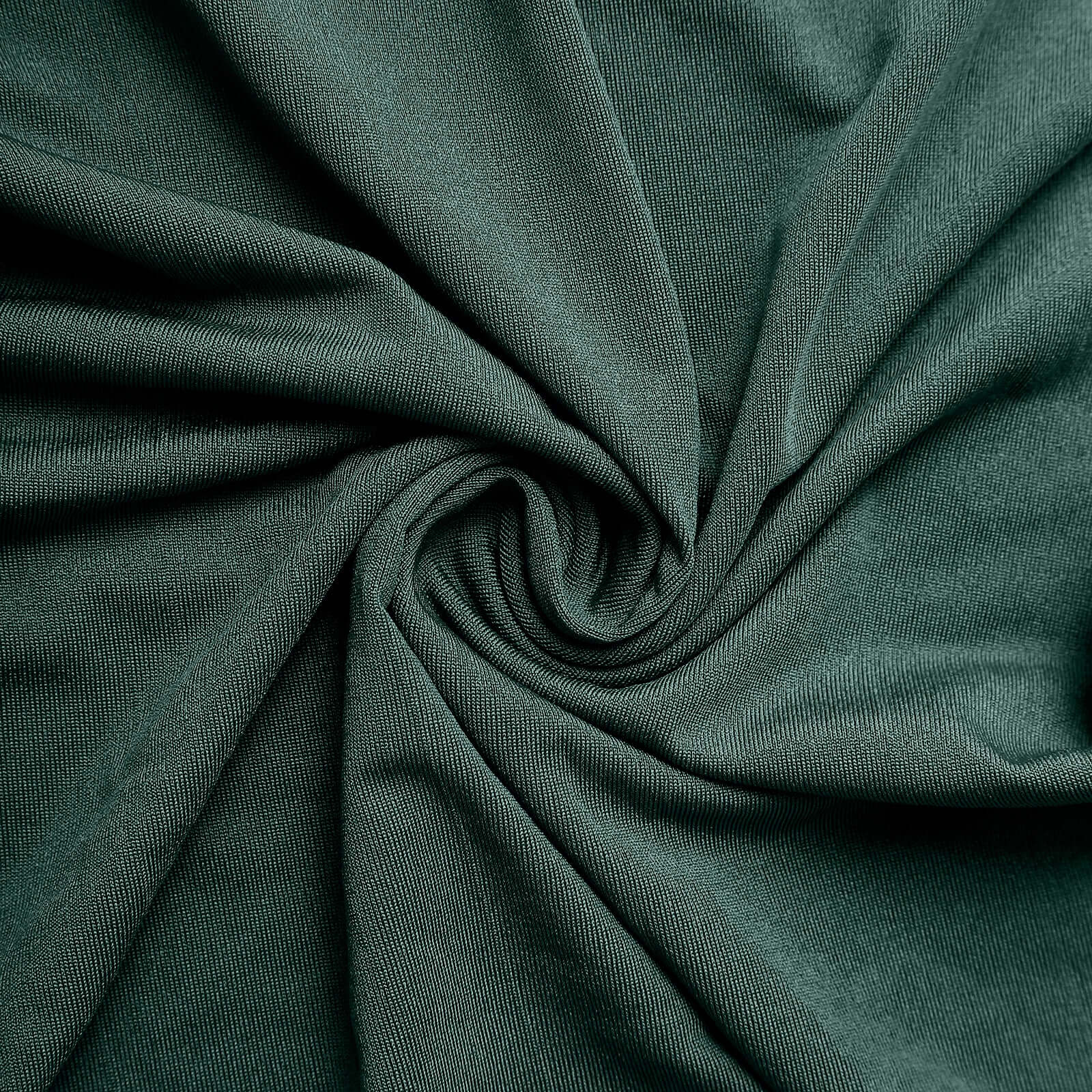8ft Double-Sided U-Shaped Hunter Emerald Green Spandex Fitted Wedding Arch Cover
