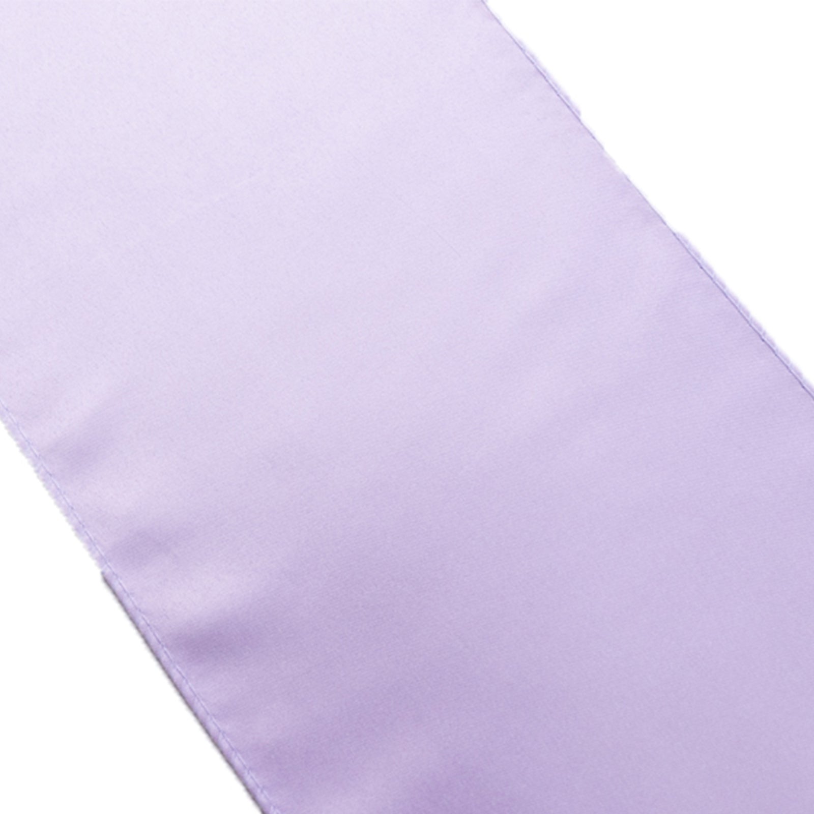 5-Pack Lavender Lilac Lamour Satin Chair Sashes - Elegant & Reusable Decor