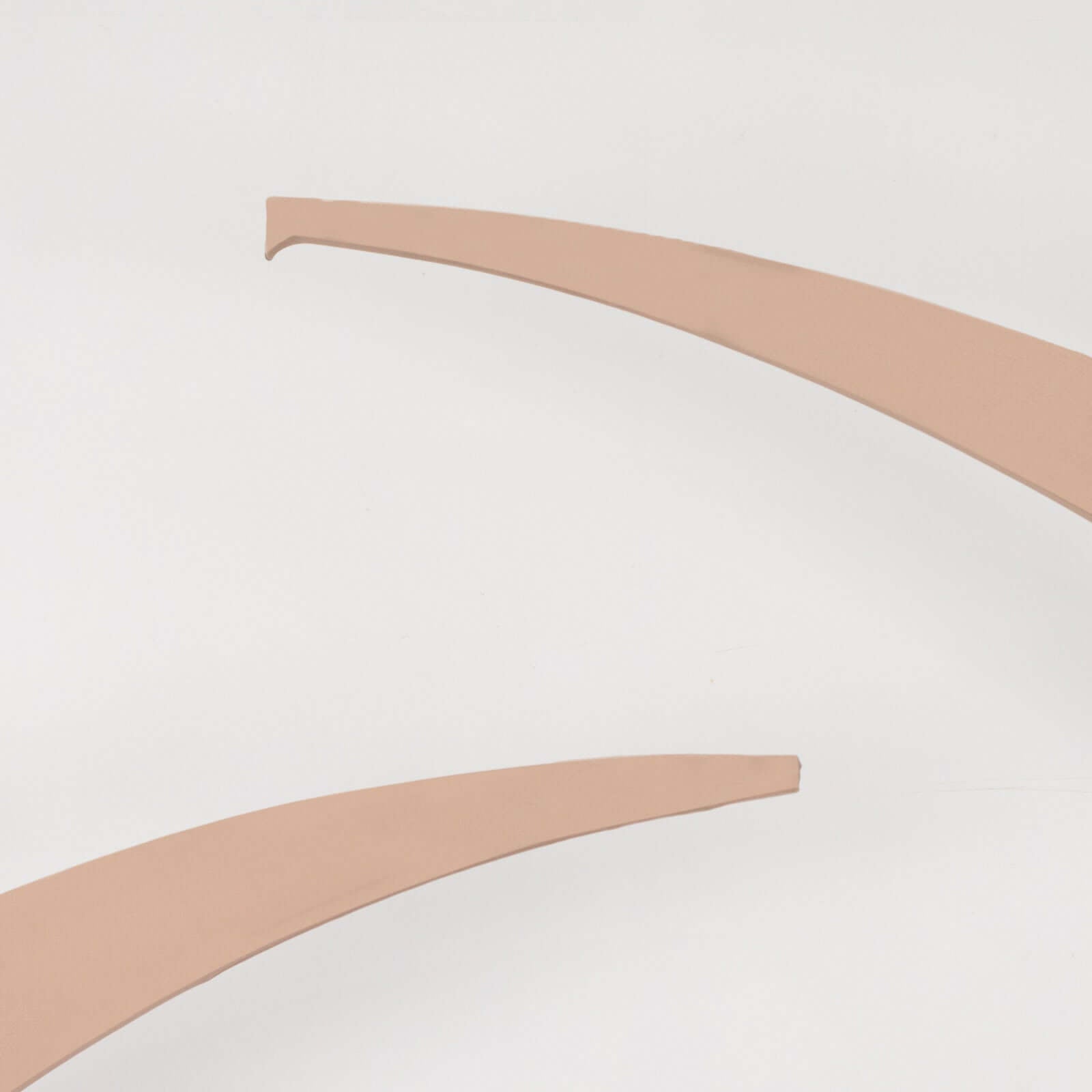 Exclusive Set of 2 Nude Spandex Half Crescent Moon Wedding Arch Covers