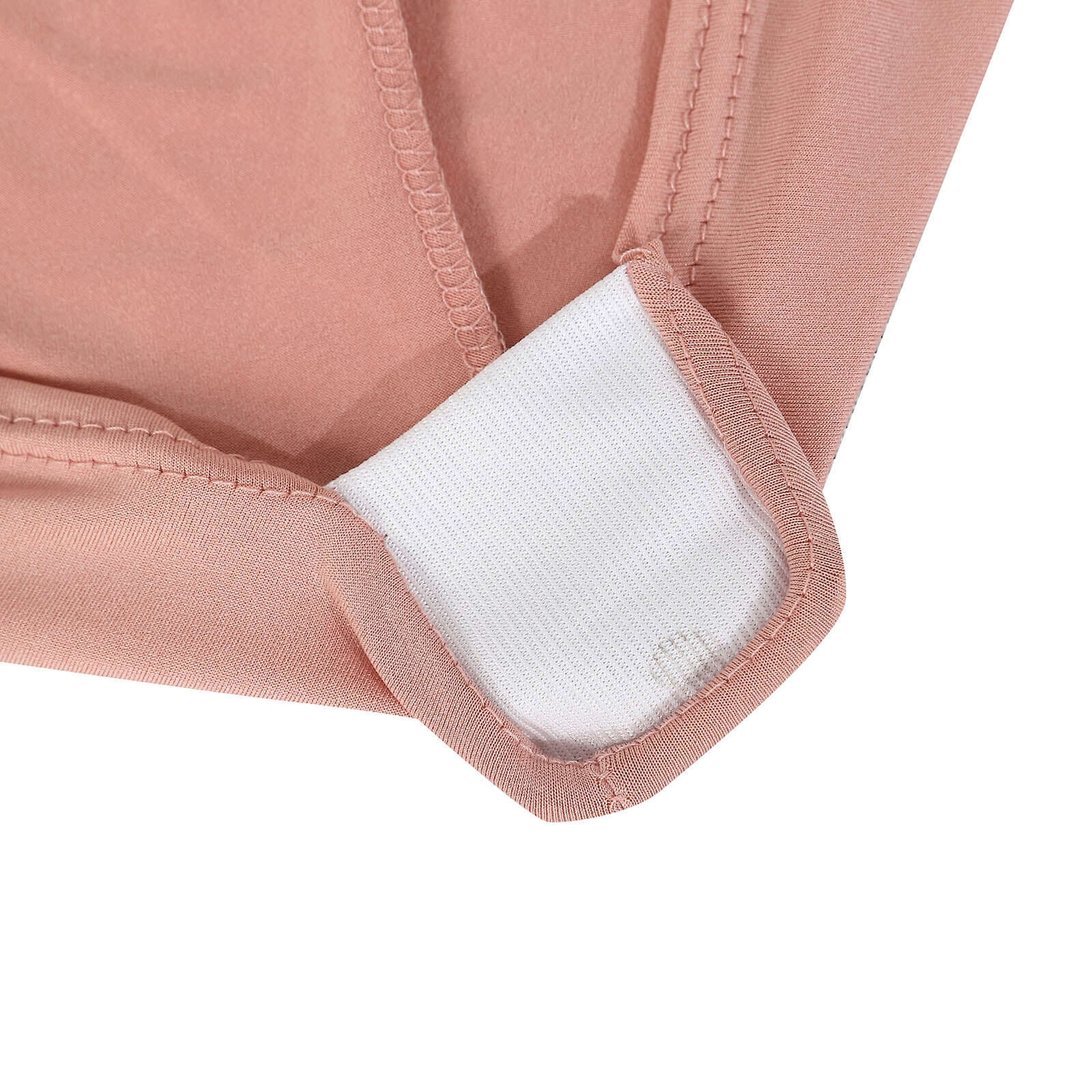 Stretchable Dusty Rose Spandex Cocktail Table Cover for 24 - 32 Dia Tables