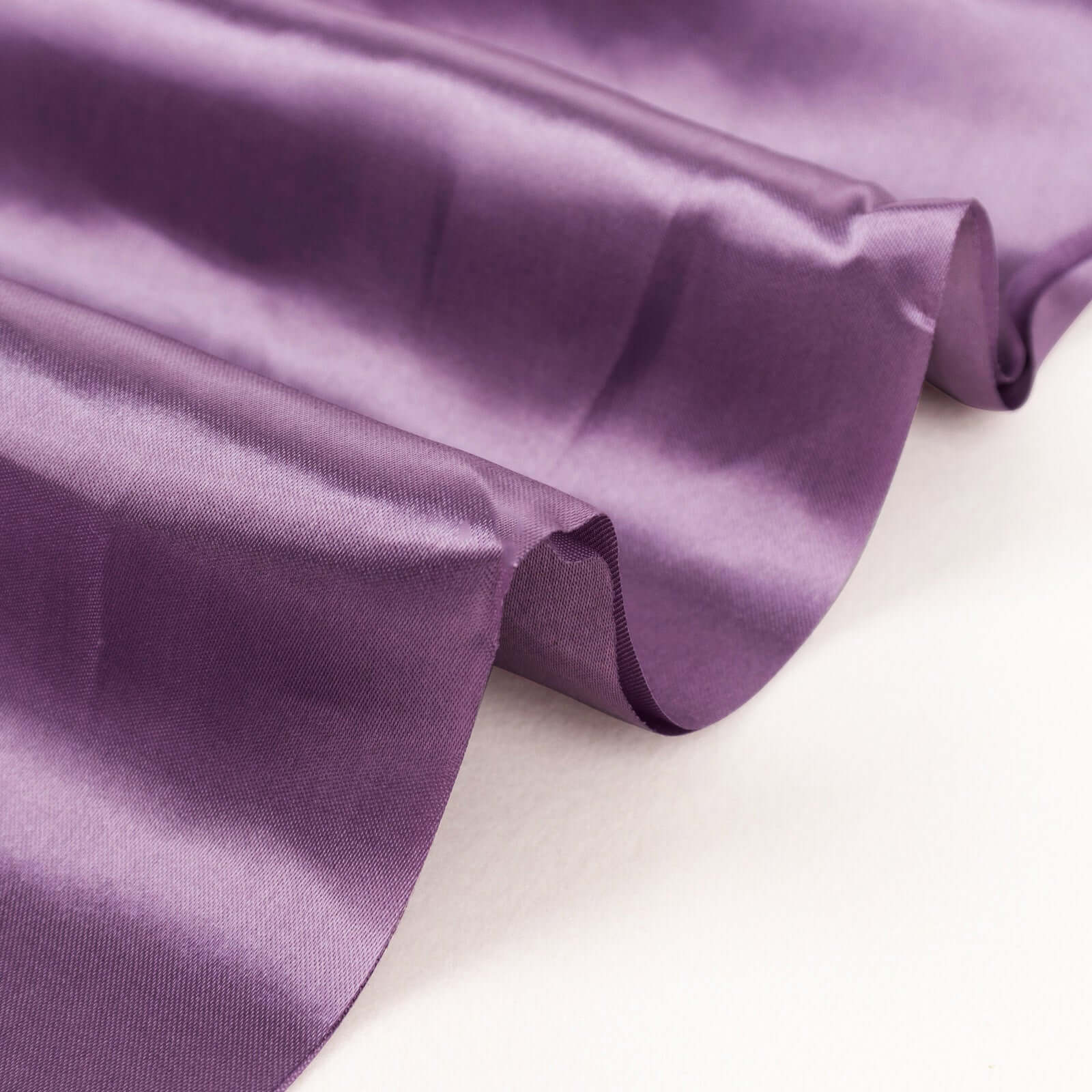 10-Yard by 54-Inch Violet Amethyst Satin Fabric Bolt for Various Crafts