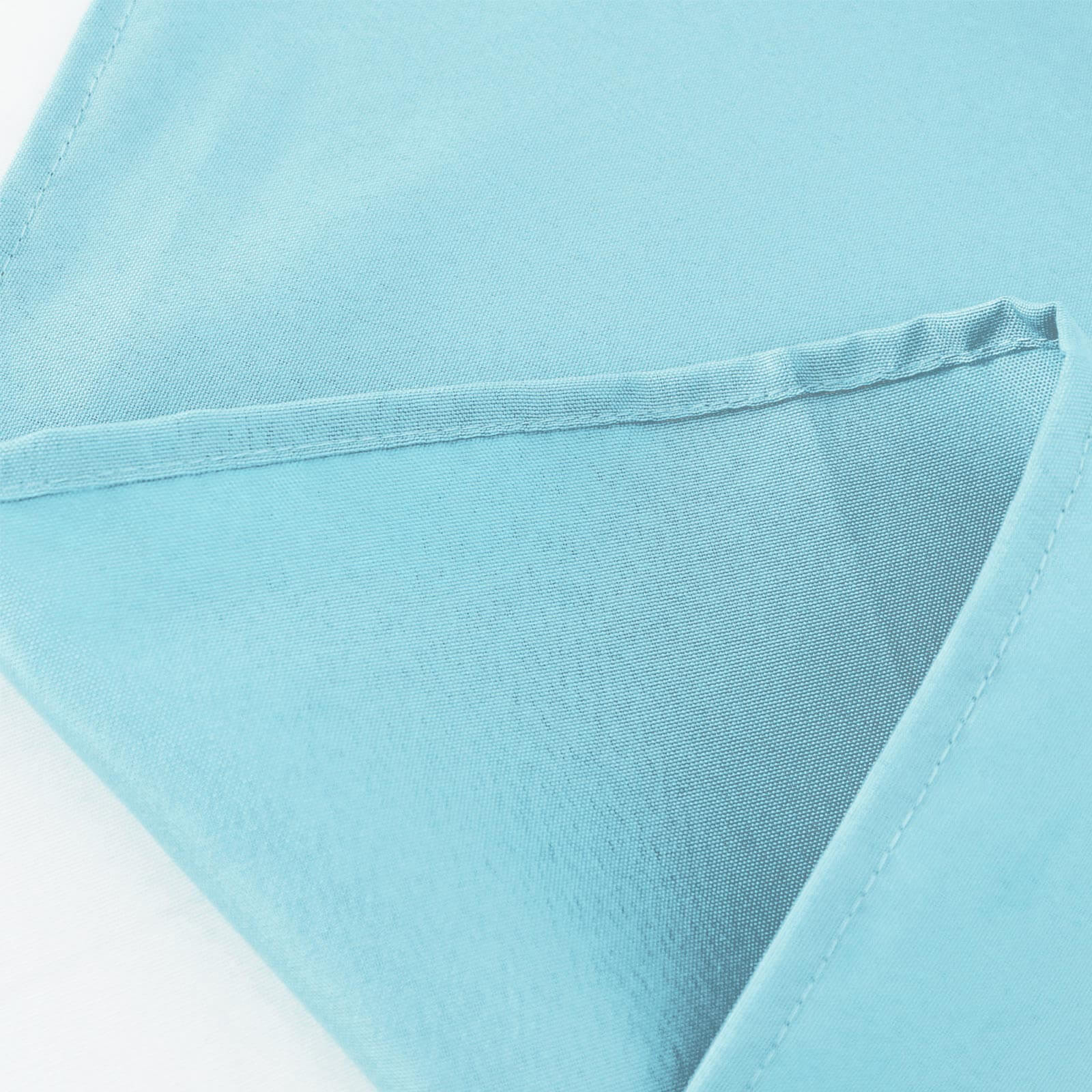 Get This Light Blue 90-Inch Round Polyester Tablecloth - Stain & Wrinkle Free!