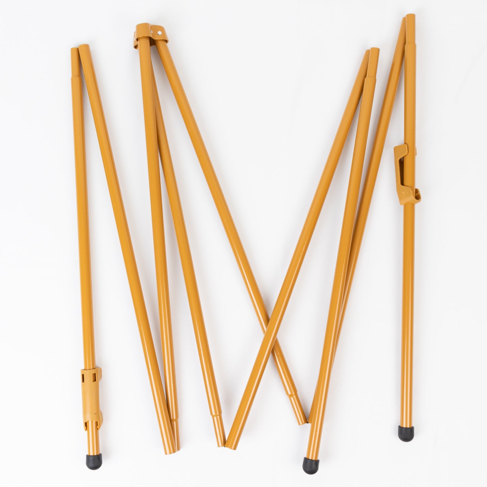 65" Heavy-Duty Gold Metal Easel Stand: Portable & Adjustable for Weddings, Posters & Art - Great Deal!