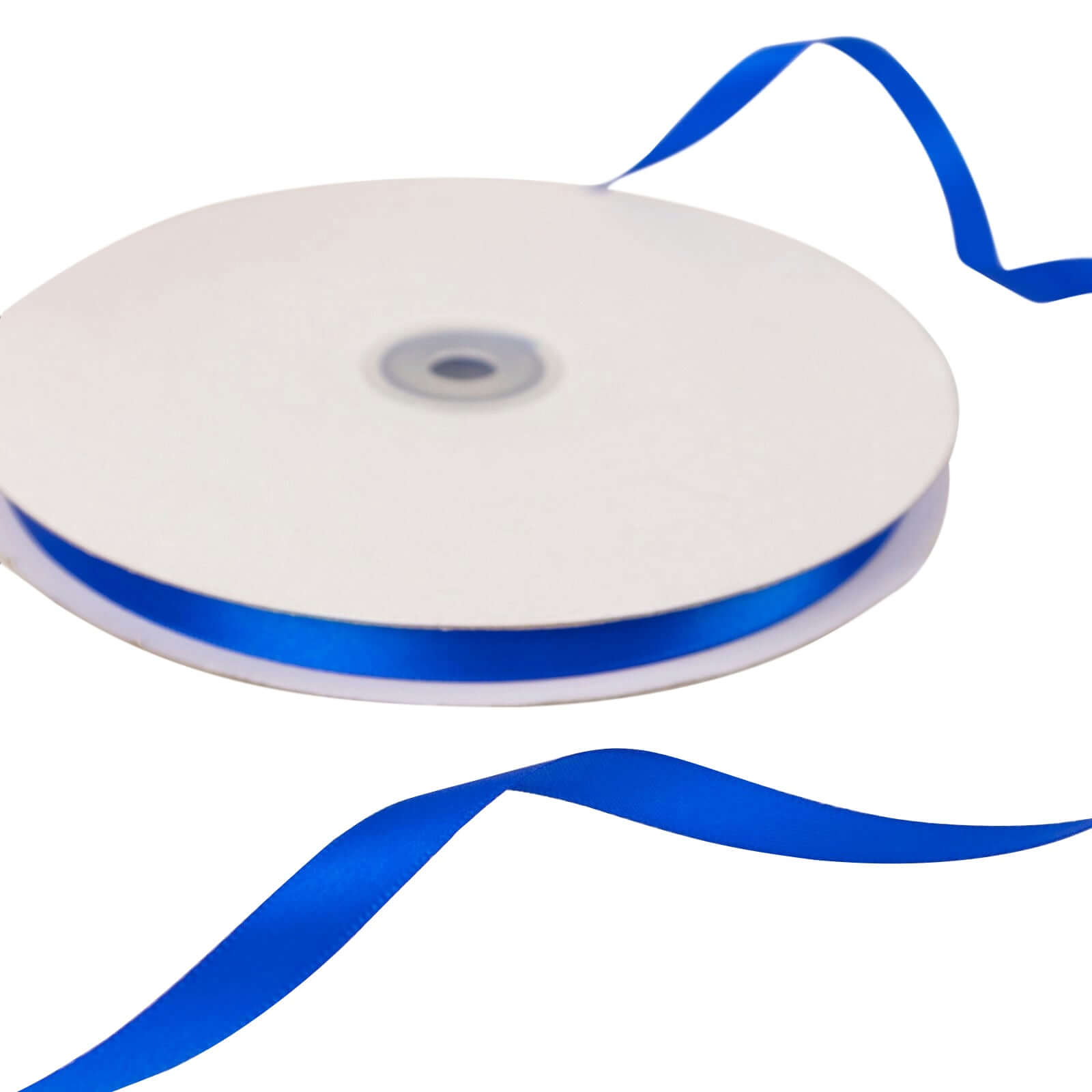 Special Offer! 100 Yards 3/8-Inch Royal Blue Single-Sided Decorative Satin Ribbon for Various Occasions