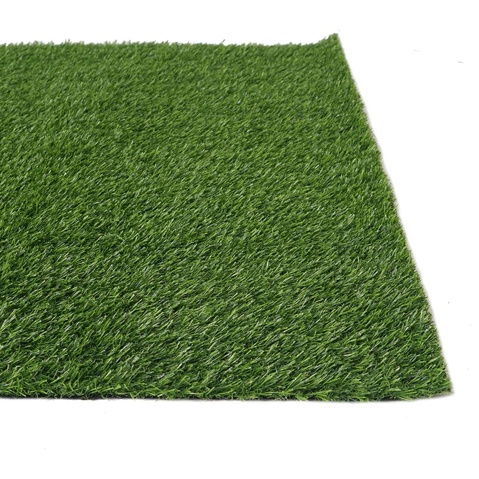 5ftx3ft Green Synthetic Artificial Grass Rug for Indoor & Outdoor Landscape