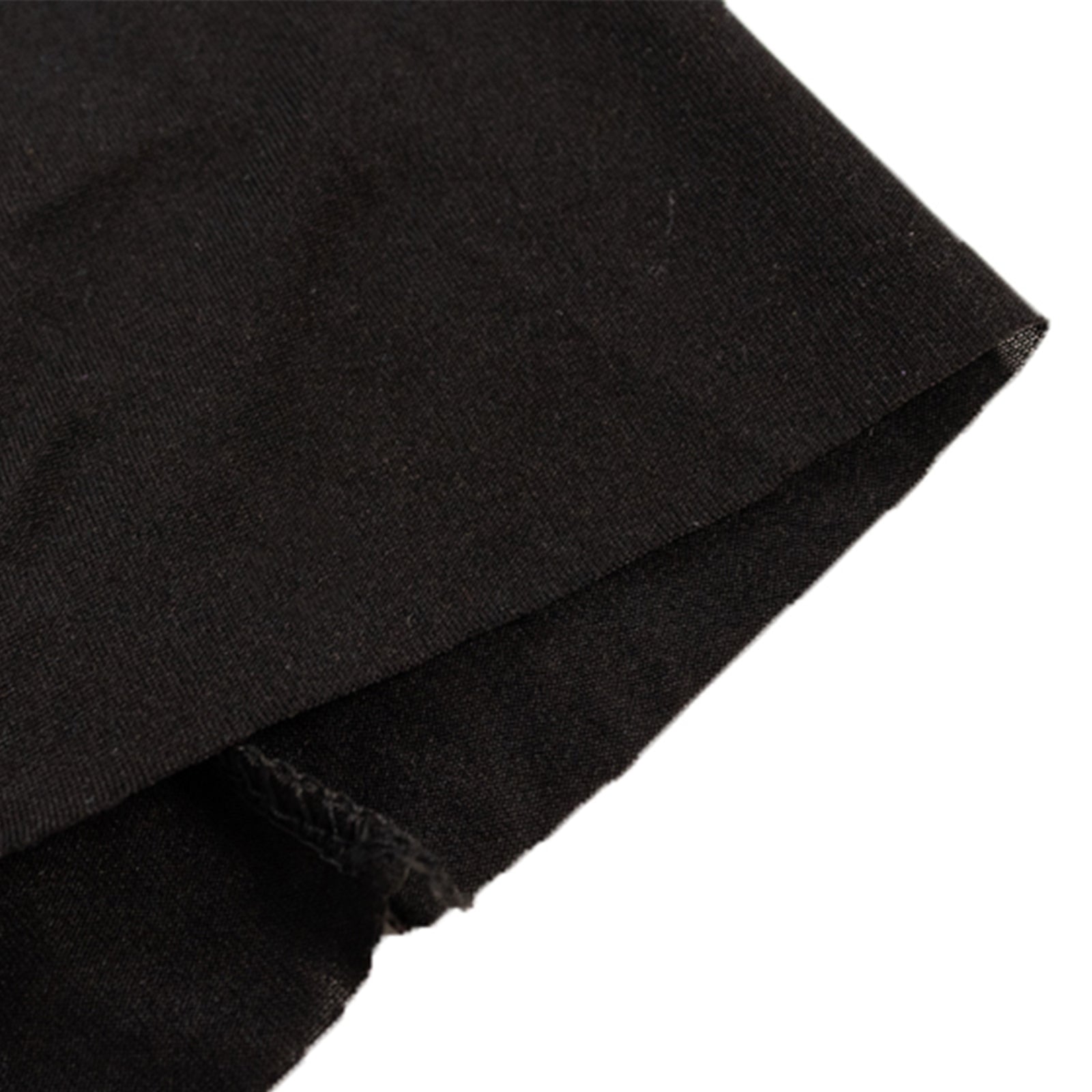 Premium 7ft Black Spandex Cover for Arc de Triomphe Wedding Arch Stand - Ideal for Events