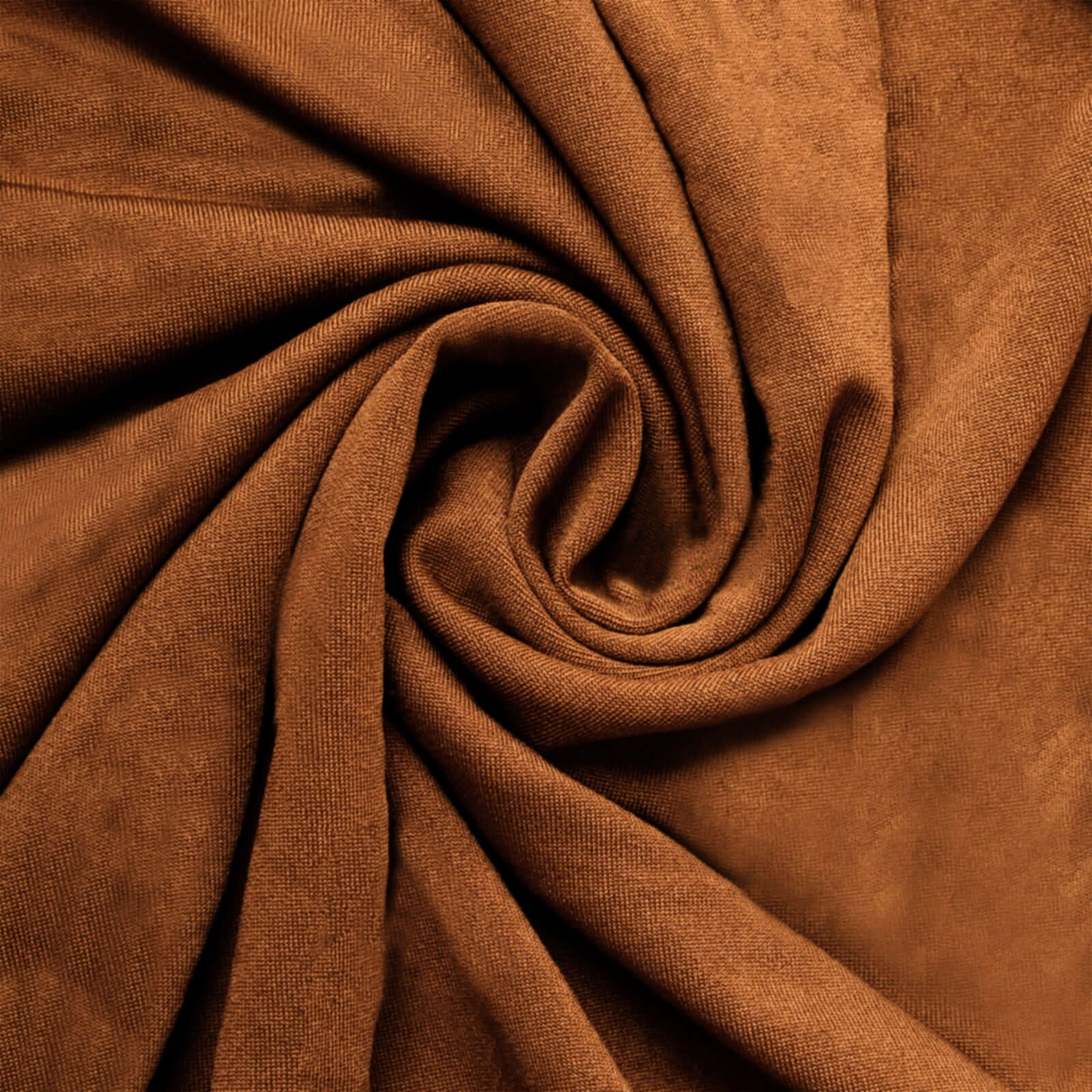 5-Piece Set of Cinnamon Brown Stretchable Spandex Pedestal Stand Covers - 160 GSM