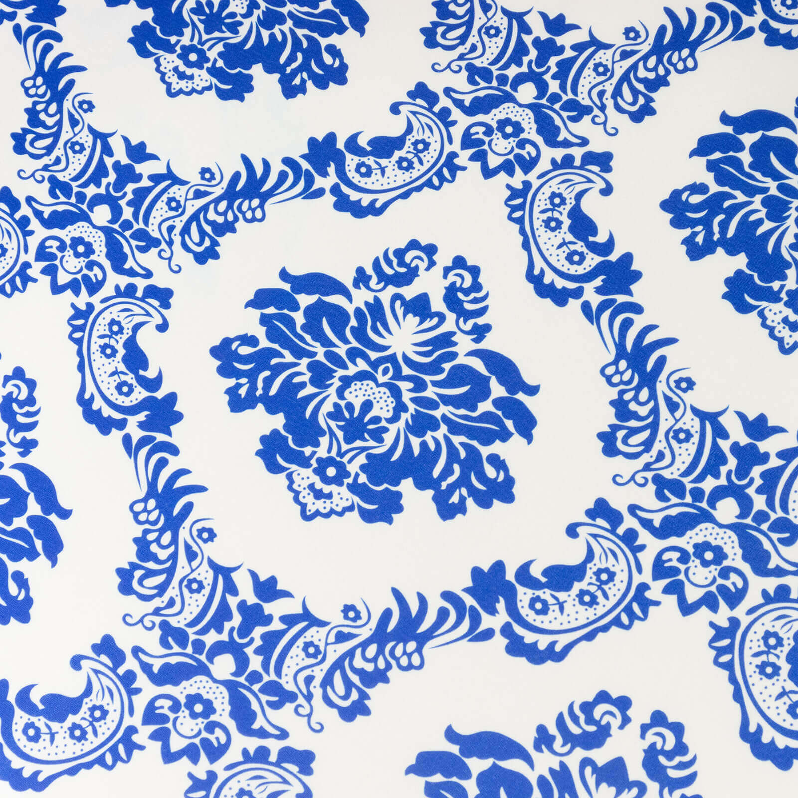 Royal Blue Spandex Stretch Fitted Cocktail Table Cover for 24'-32' Dia. Tables - Easy Maintenance