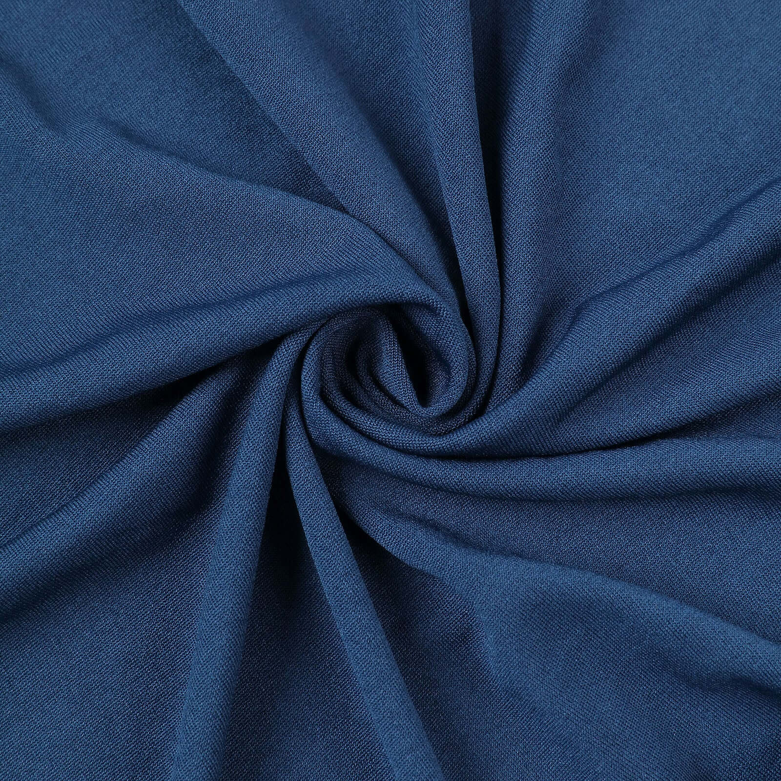 Amazing 7.5ft Navy Blue Round Spandex Party Backdrop Cover