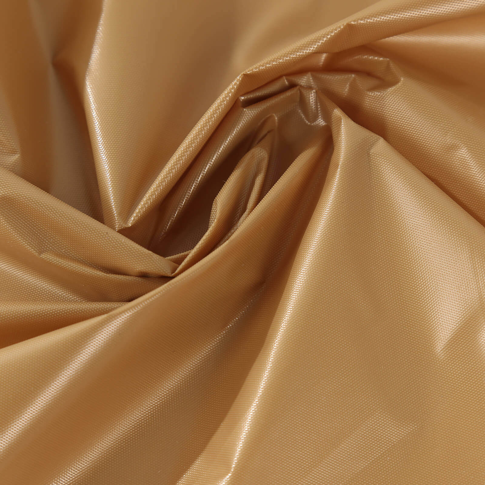 Customizable Gold Plastic Table Cover Roll with Slide Cutter - Great for Events!