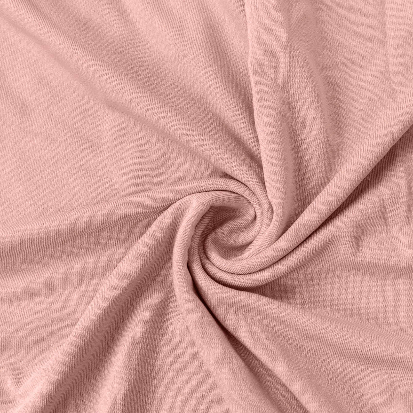 Set of 5 Stretchable Dusty Rose Spandex Rectangle Pedestal Stand Covers, 160 GSM