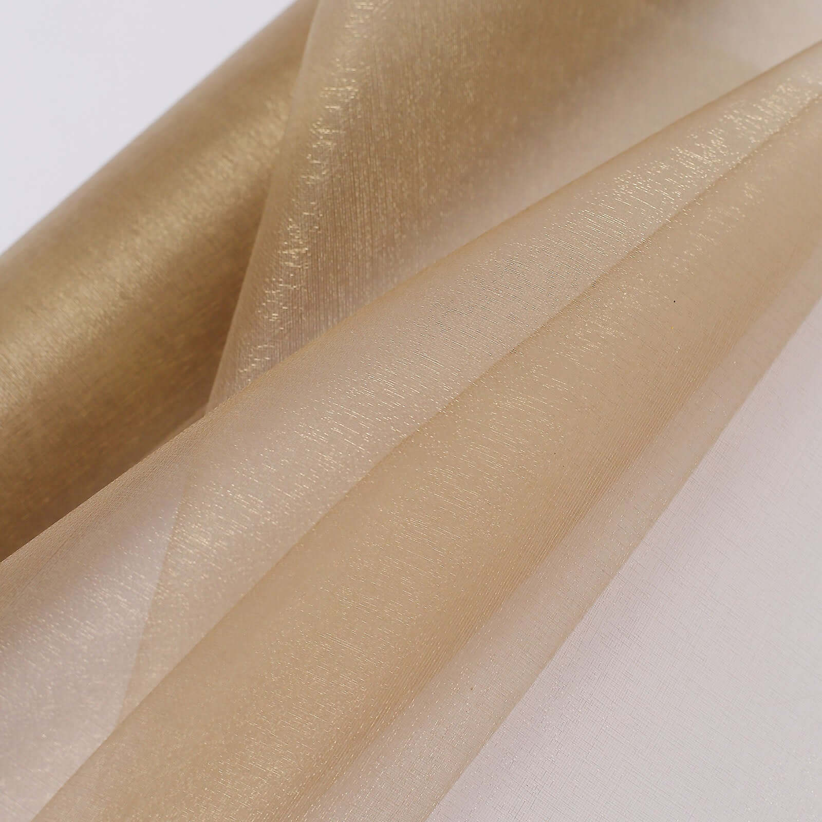 Hot Deal! 12x10yd Natural Sheer Chiffon Fabric for DIY Drapery