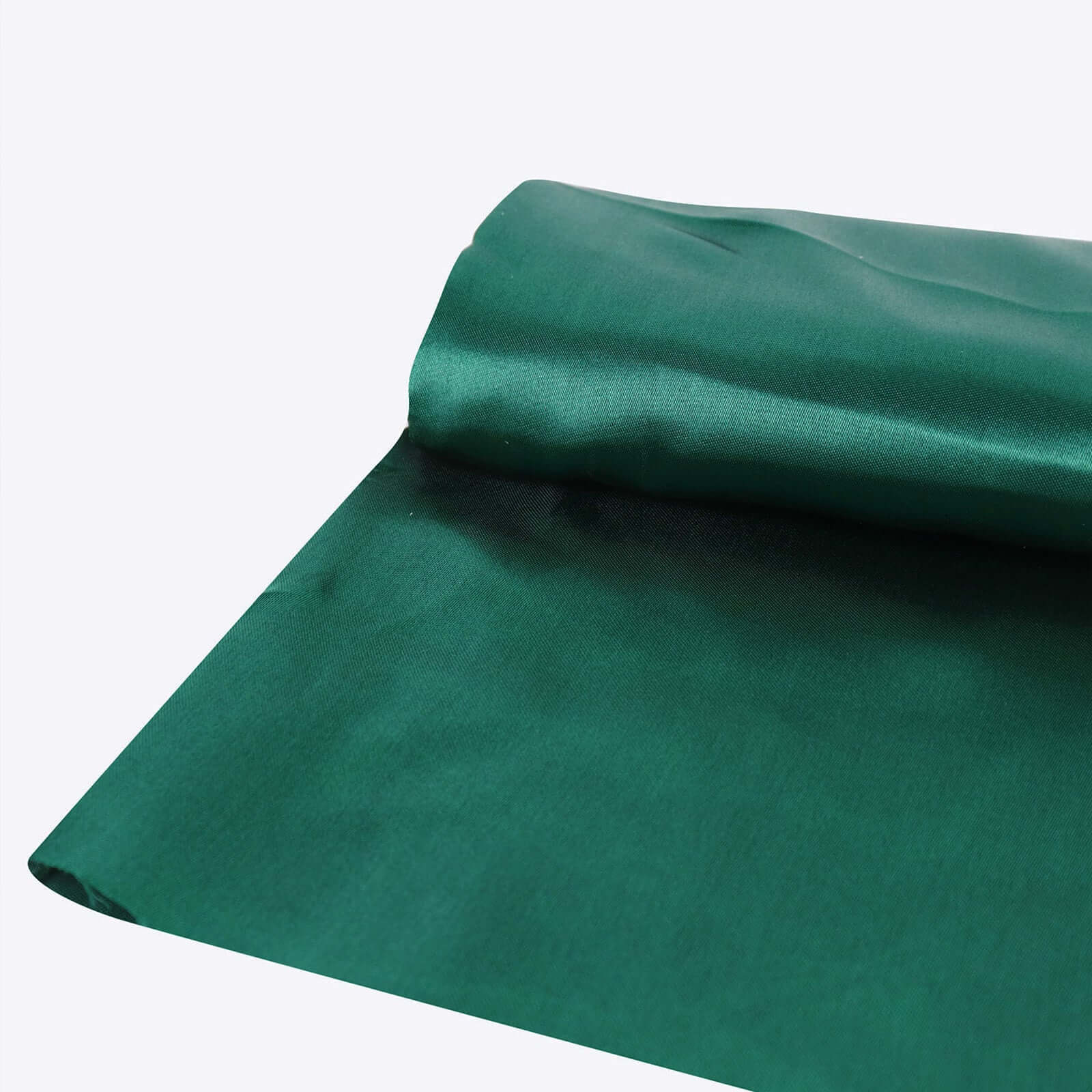 10-Yard by 54-Inch Hunter Emerald Green Satin Fabric Bolt - Ideal for DIY and Decor