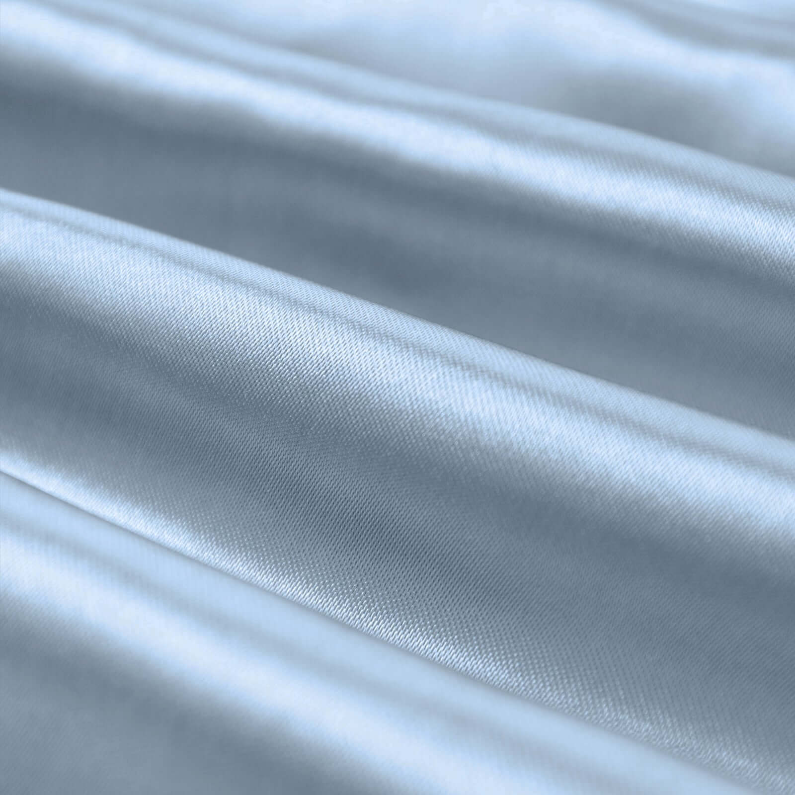 10 - Yard x 54 - Inch Dusty Blue Unfinished Satin Fabric Bolt
