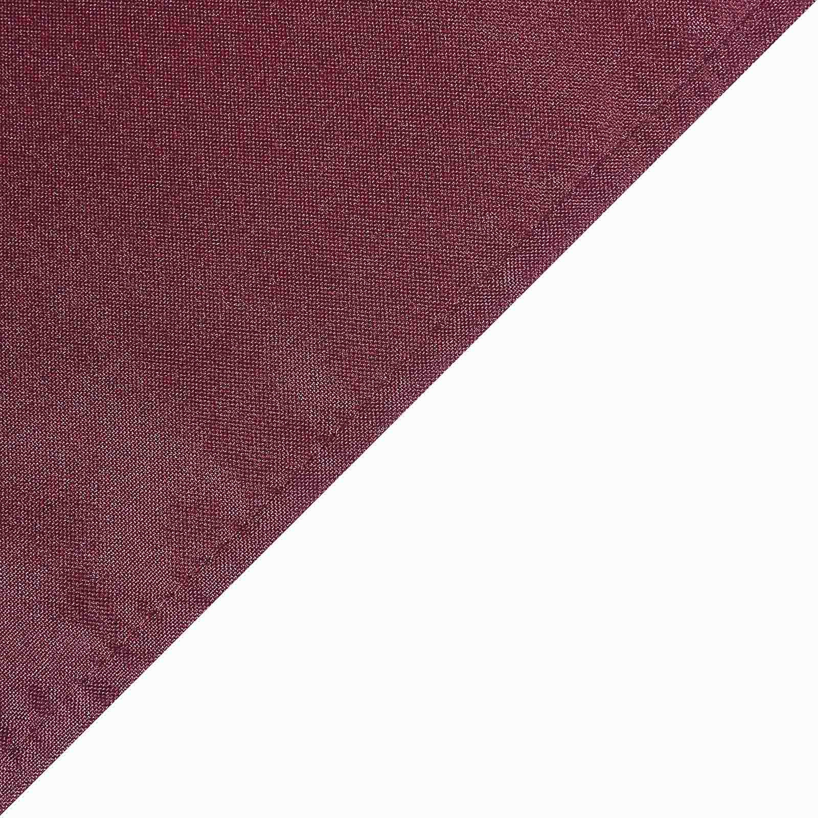 Hot! Wrinkle-Resistant & Durable 70x70 Burgundy Polyester Square Tablecloth