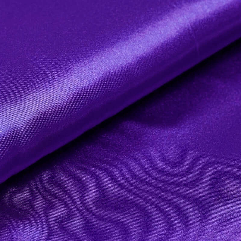 Hot Deal! 10-Yard 54 Purple Satin Fabric Bolt