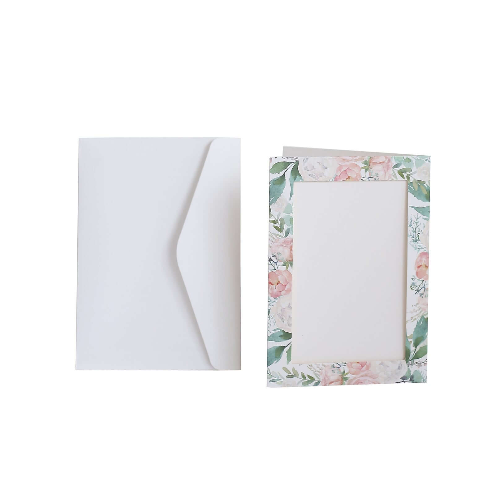 25-Pack White and Gold Peony Floral Thank You Cards with Envelopes - Ideal for Party Invitations and Milestones