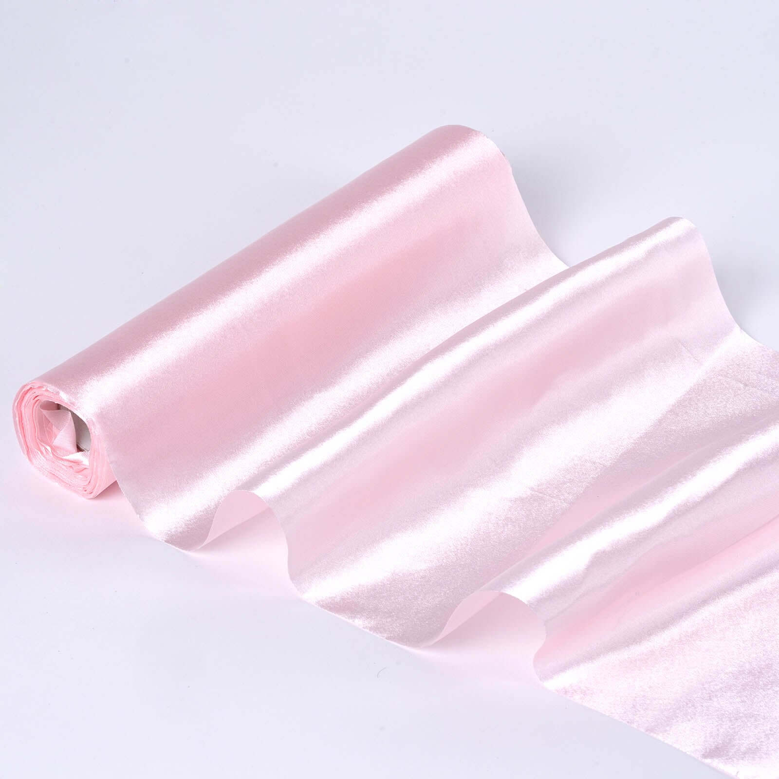 Wholesale Blush Satin Fabric Bolt - 12-Foot Wide, 10-Yard Long for DIY Crafts