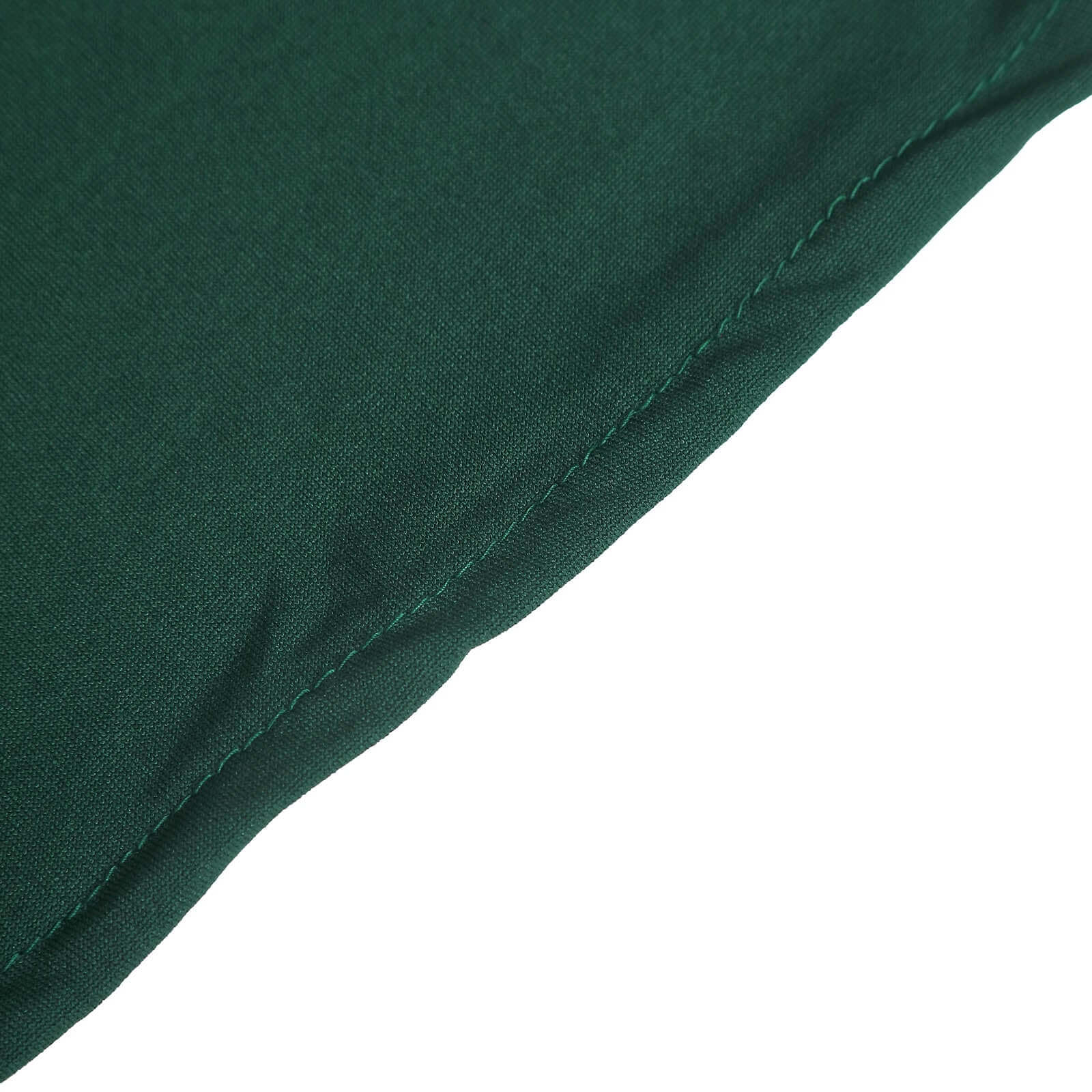 3-Piece Matte Hunter Emerald Green Spandex Fitted Covers for Round Top Chiara Wedding Arch (5ft, 6ft, 7ft)
