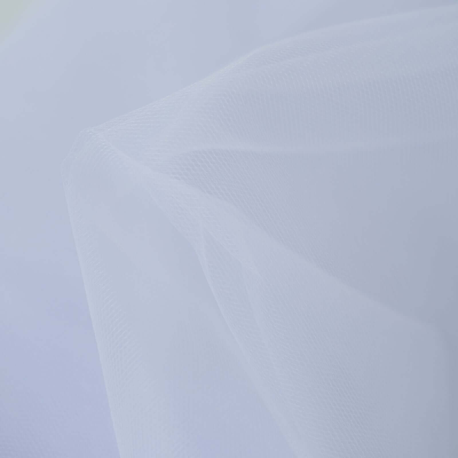 On Sale! 54-Inch by 40-Yard White Nylon Tulle Fabric Bolt for DIY Crafts