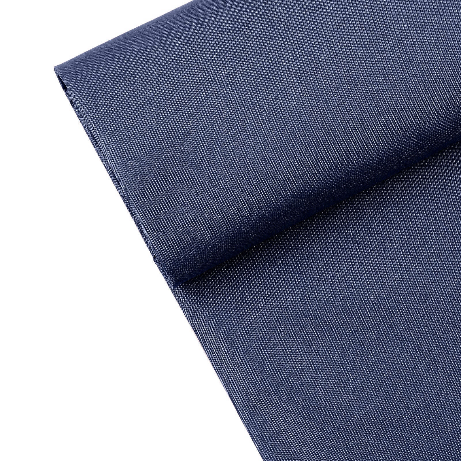 Premium Navy Blue Polyester Fabric Bolt - 54 Inches Wide, 10 Yards Long for DIY Crafts, Upholstery & Event Decor
