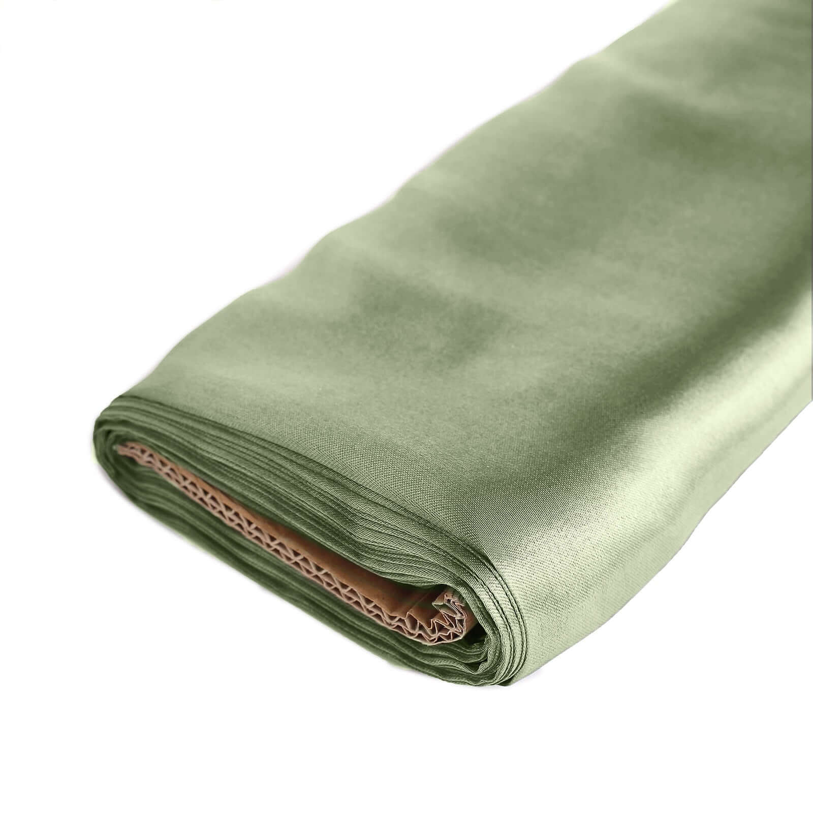 Hot Deal! 10-Yard x 54 Dusty Sage Green Satin Fabric Bolt