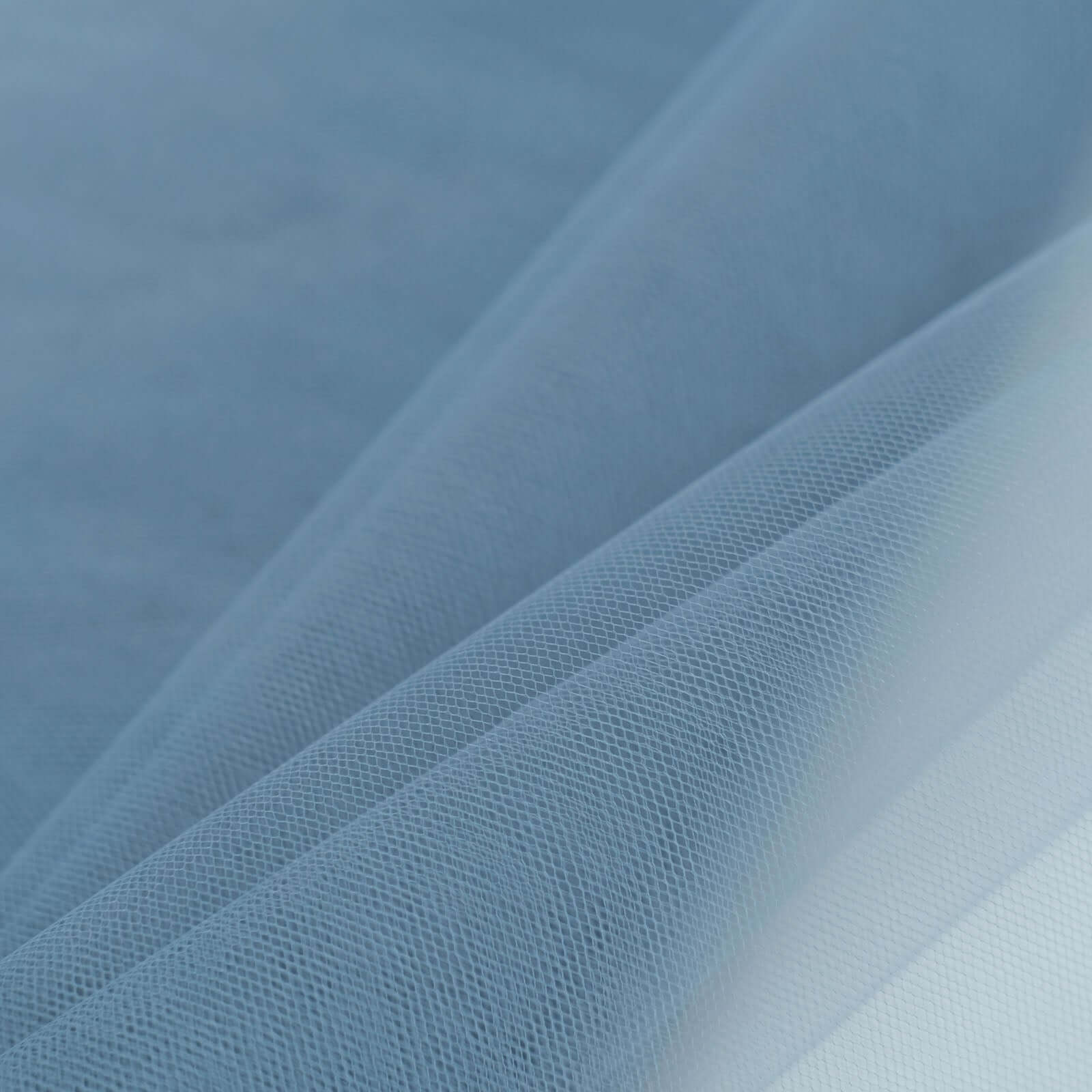 Hot Deal! 54-Inch Wide by 40-Yard Long Dusty Blue Nylon Tulle Fabric Roll for DIY Crafts